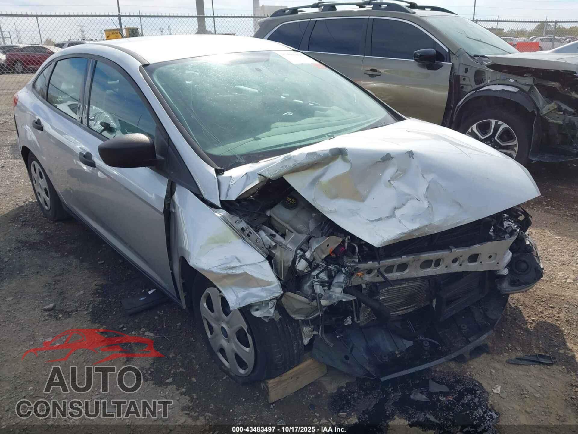 FORD FOCUS 2017 - 1FADP3E23HL253354