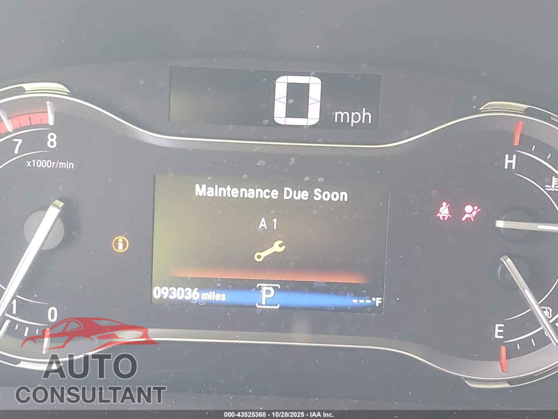 HONDA PILOT 2017 - 5FNYF6H30HB025237