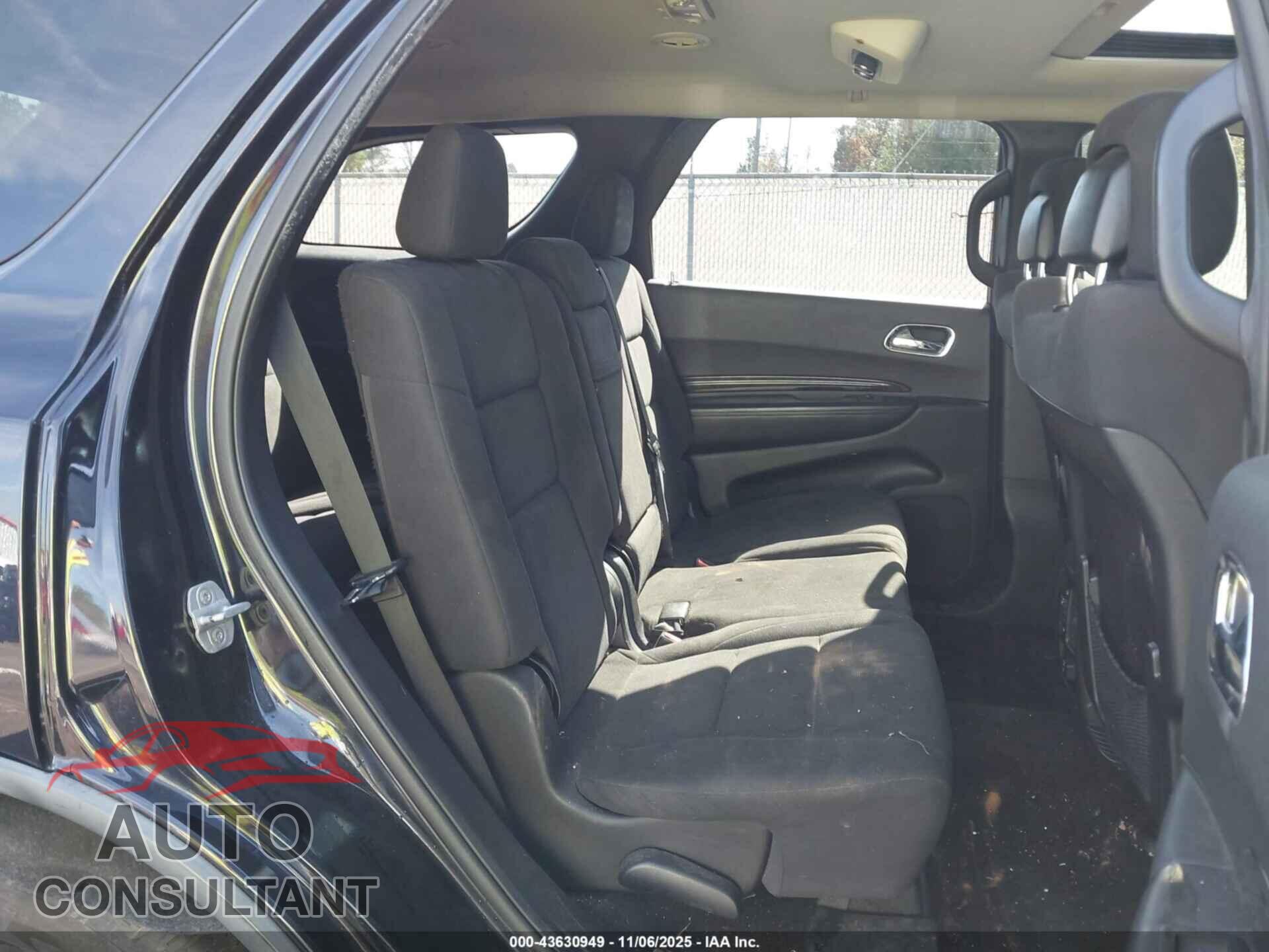 DODGE DURANGO 2011 - 1D4SE4GT9BC664593