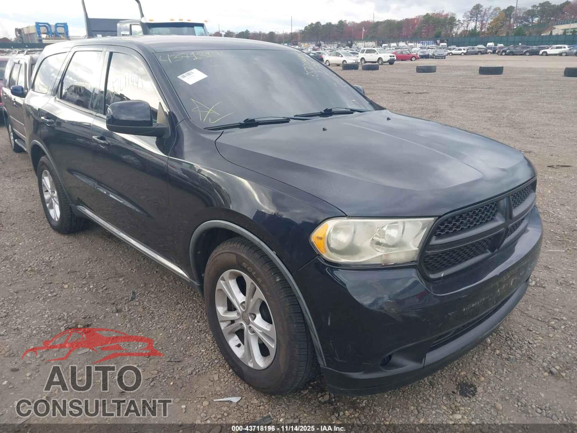 DODGE DURANGO 2011 - 1D4RE2GG3BC616187