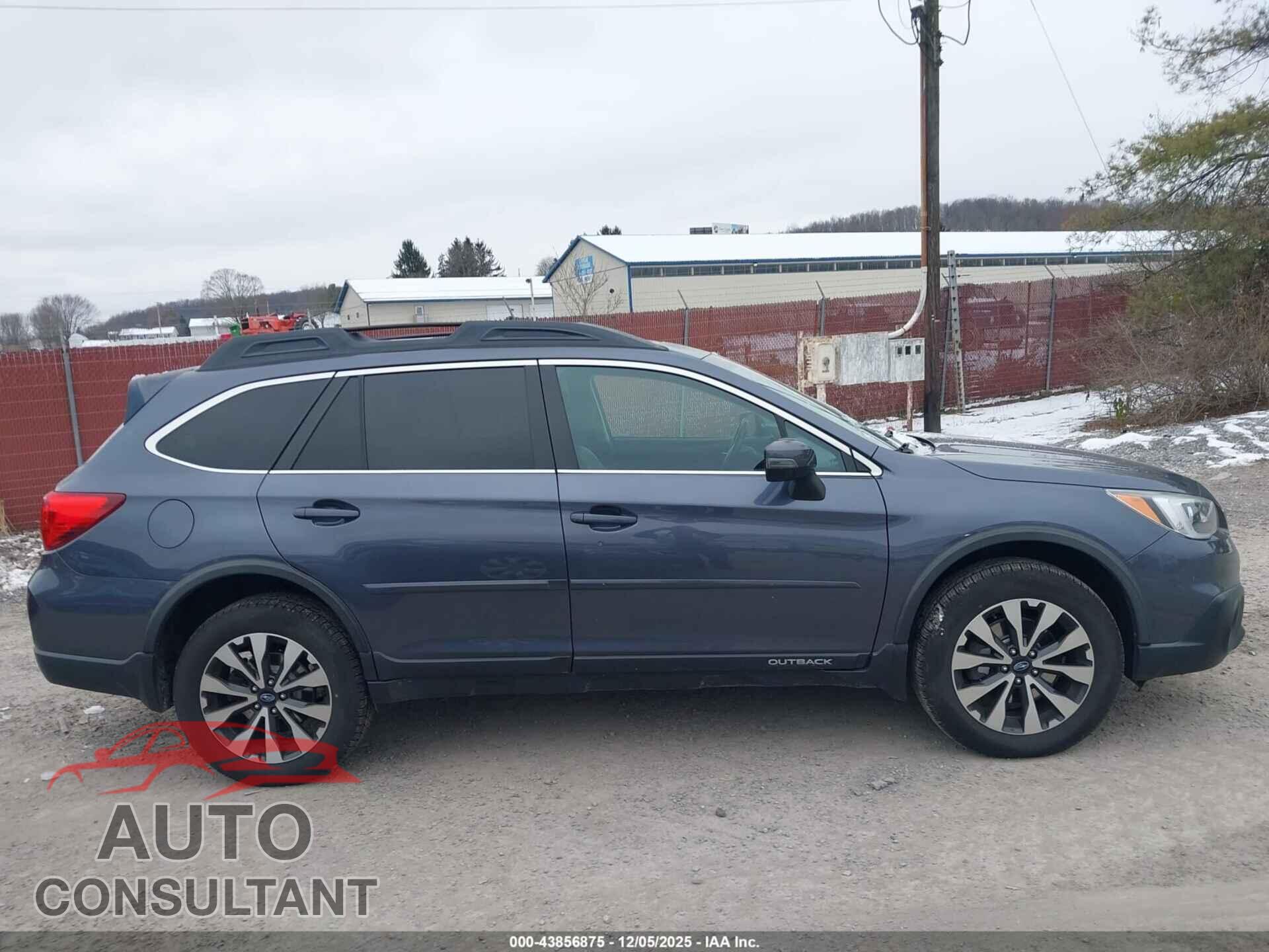 SUBARU OUTBACK 2016 - 4S4BSANC9G3246898