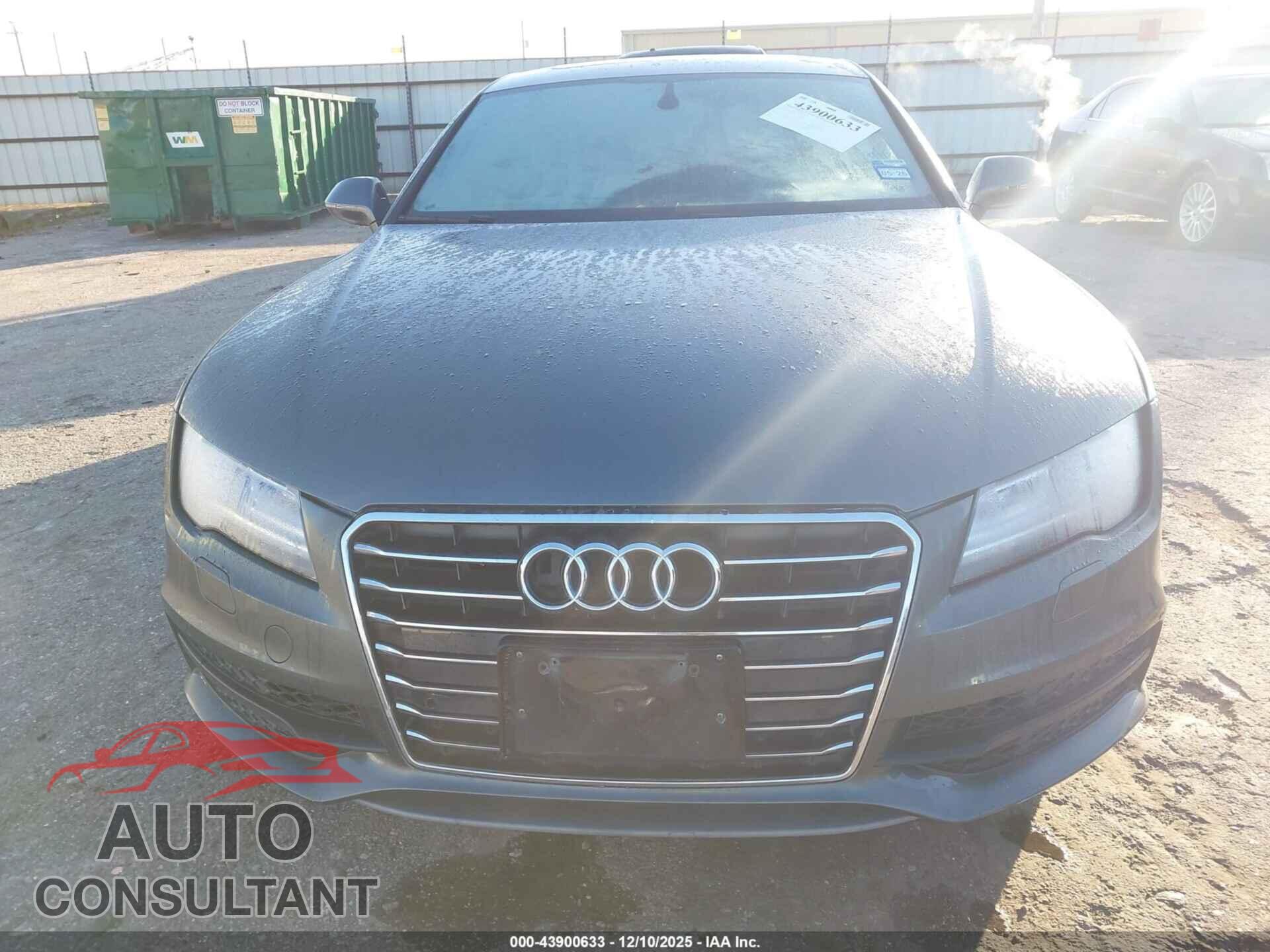 AUDI A7 2012 - WAU2GAFC1CN062541