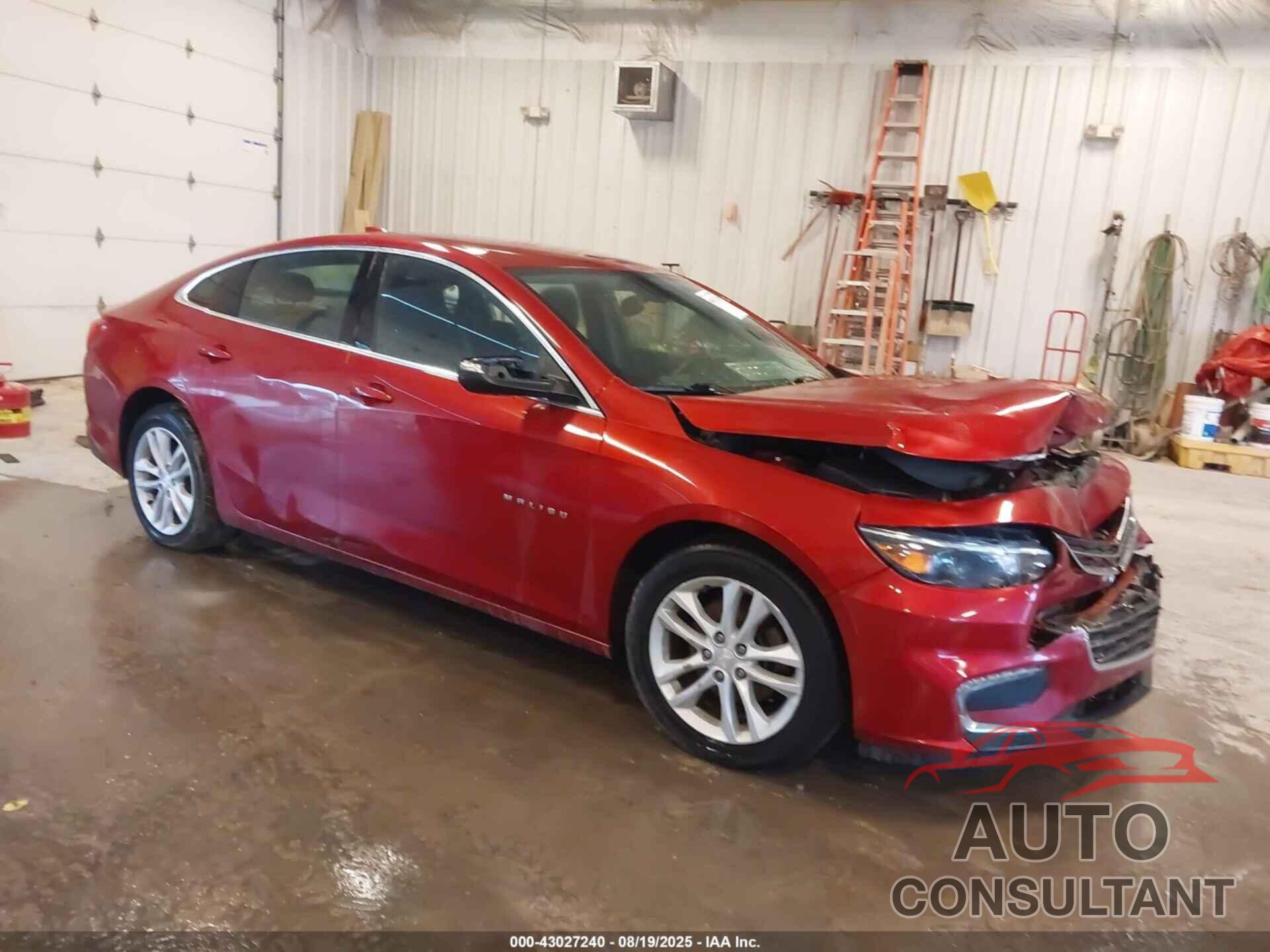 CHEVROLET MALIBU 2016 - 1G1ZE5ST9GF217530