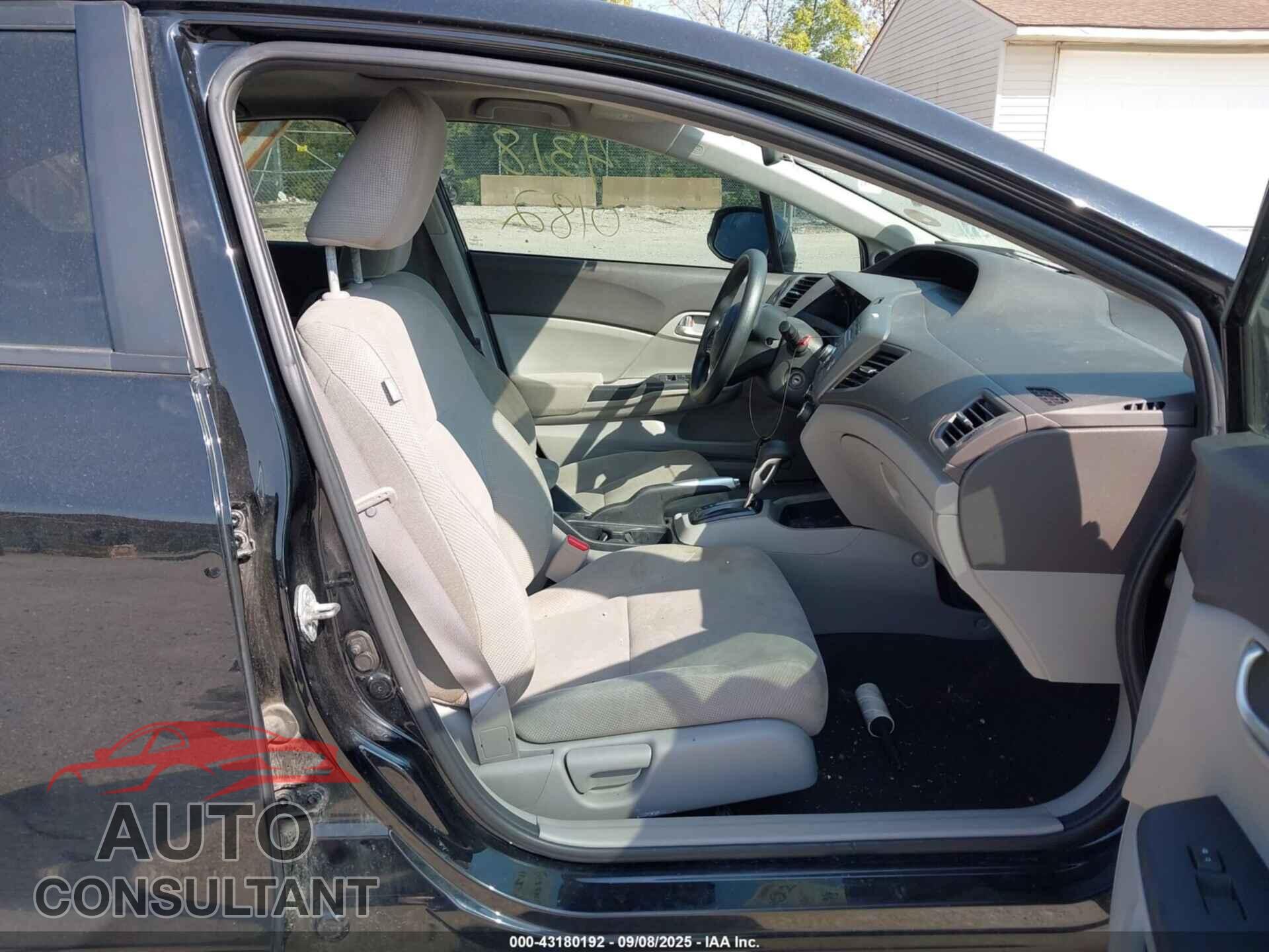 HONDA CIVIC 2012 - 2HGFB2F87CH313948