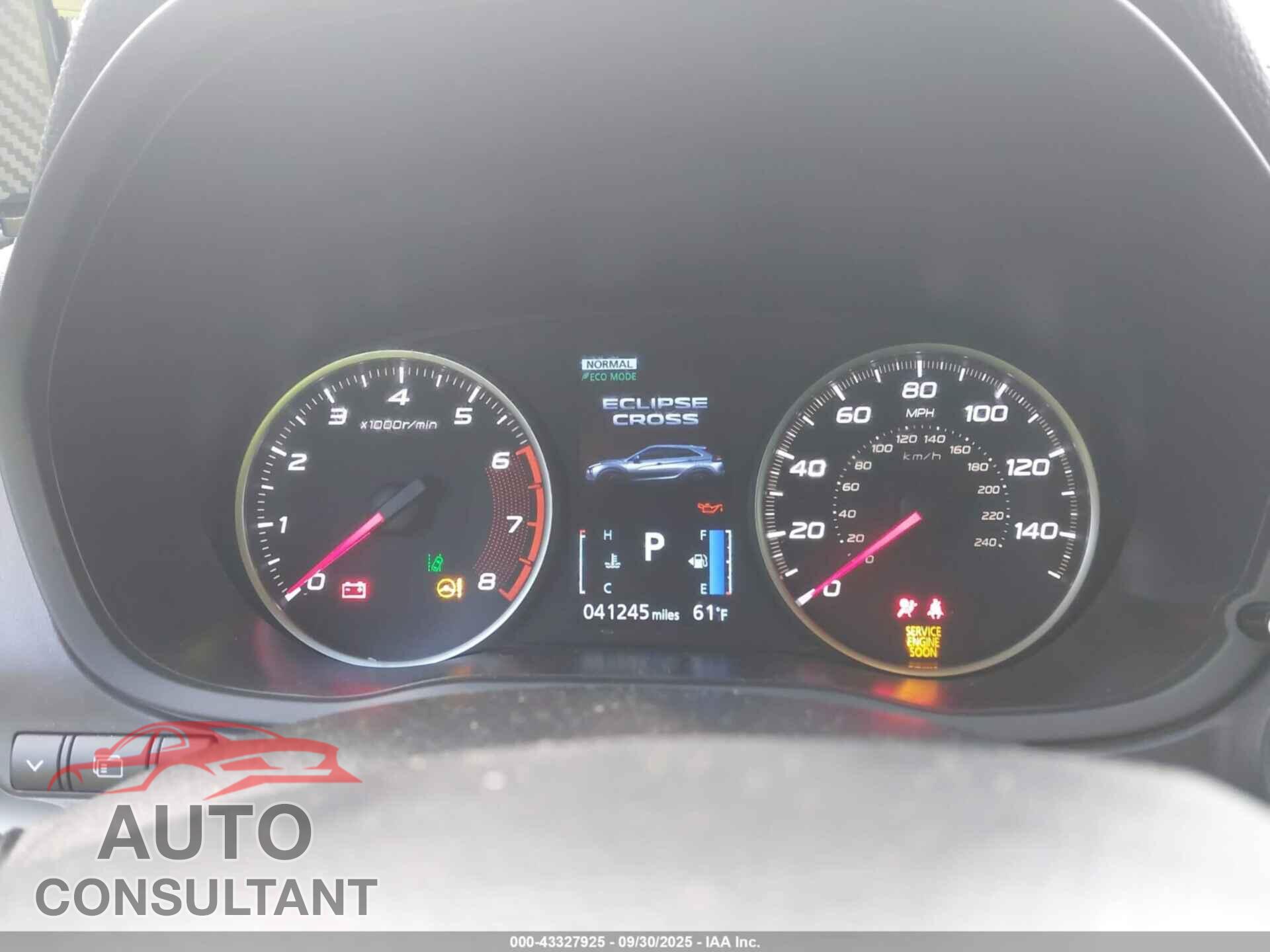MITSUBISHI ECLIPSE CROSS 2023 - JA4ATVAA9PZ039802