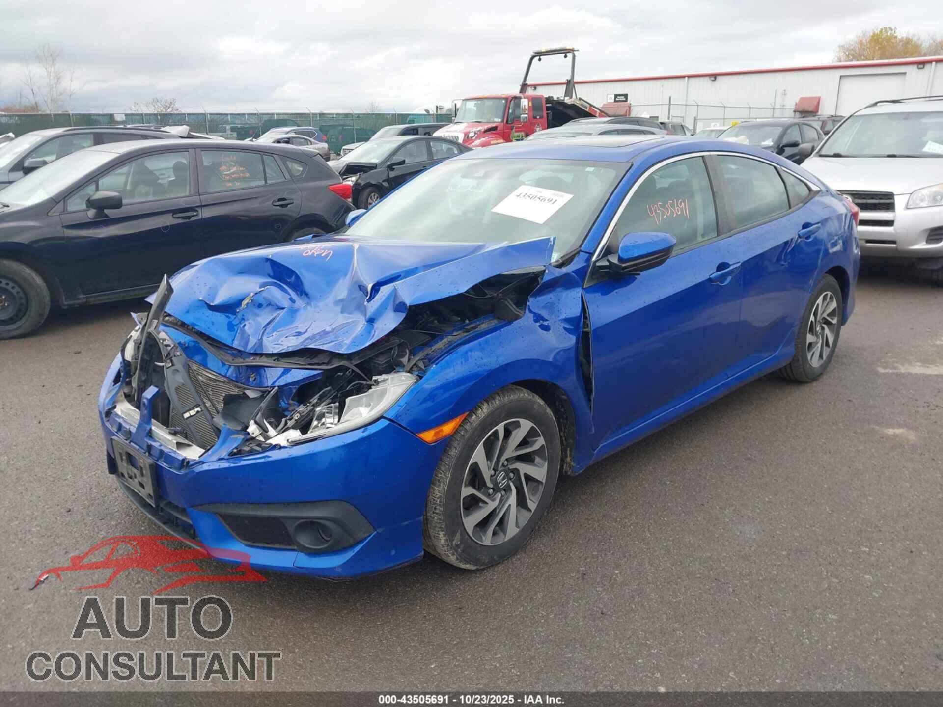 HONDA CIVIC 2017 - 19XFC2F8XHE204169