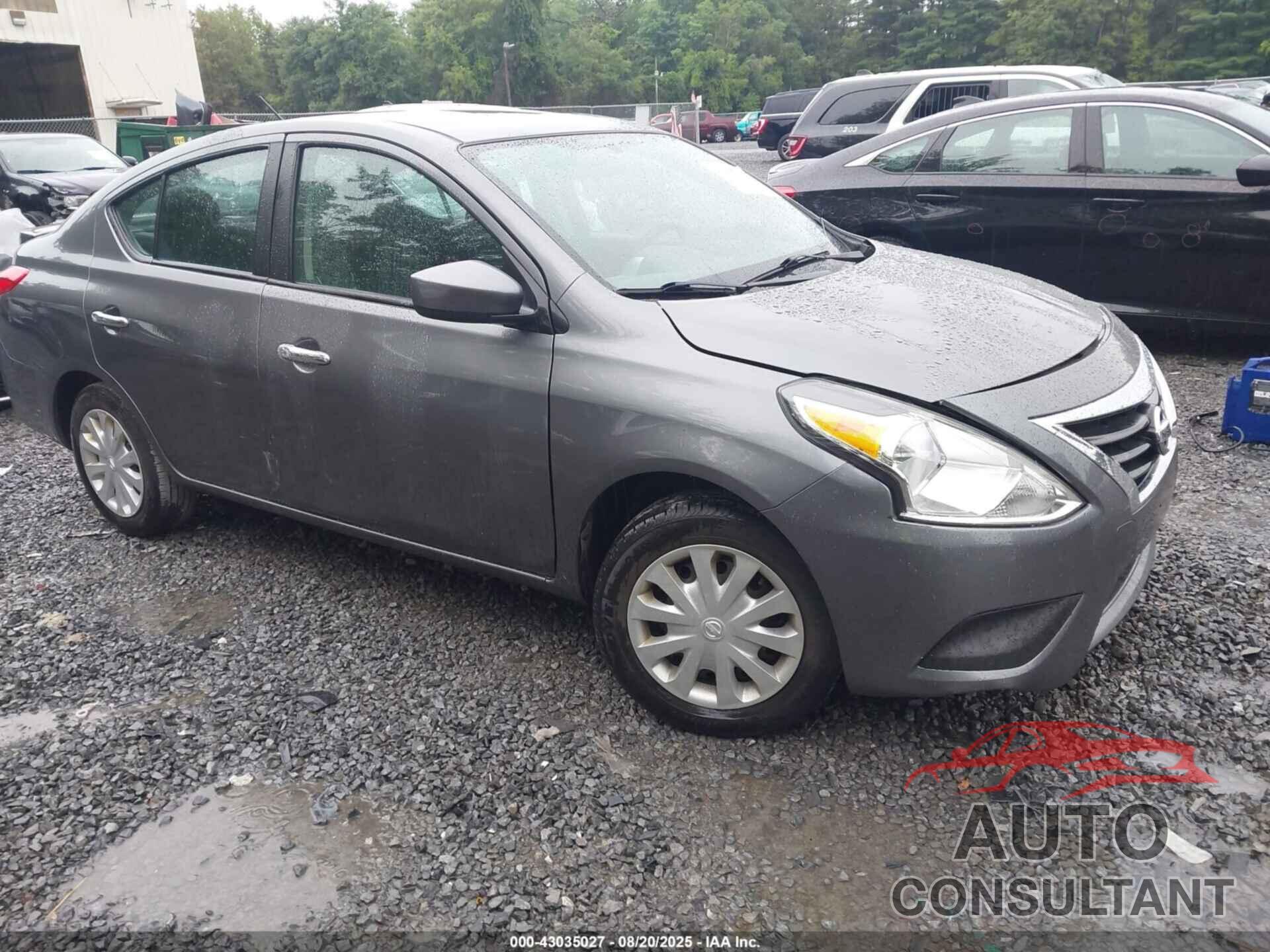 NISSAN VERSA 2019 - 3N1CN7AP2KL862597