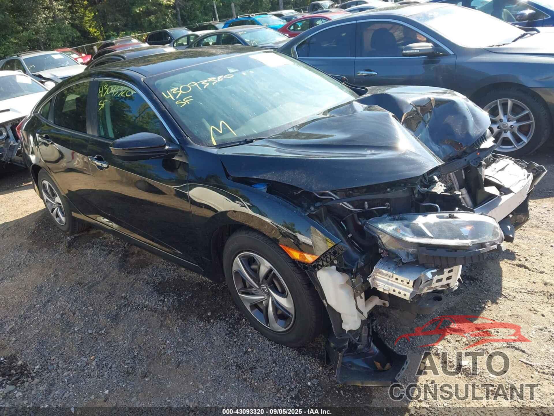 HONDA CIVIC 2019 - 2HGFC2F65KH590365