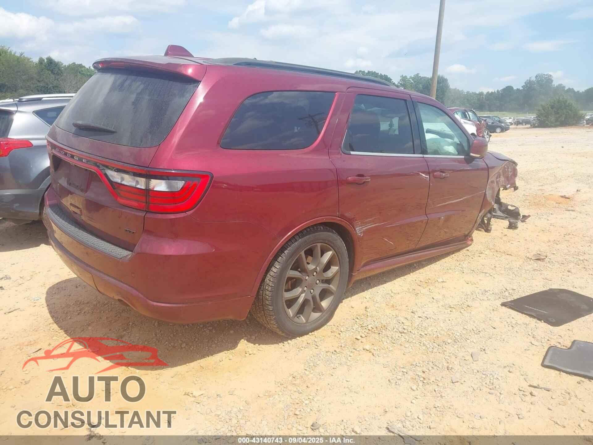 DODGE DURANGO 2017 - 1C4RDJDG2HC848240