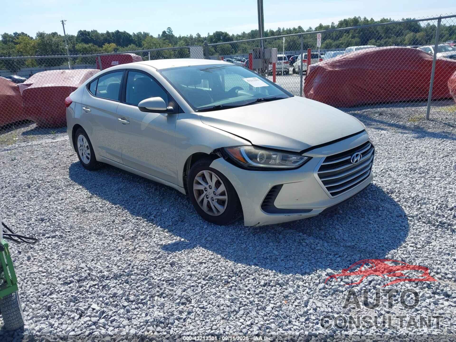 HYUNDAI ELANTRA 2017 - 5NPD74LF0HH052974