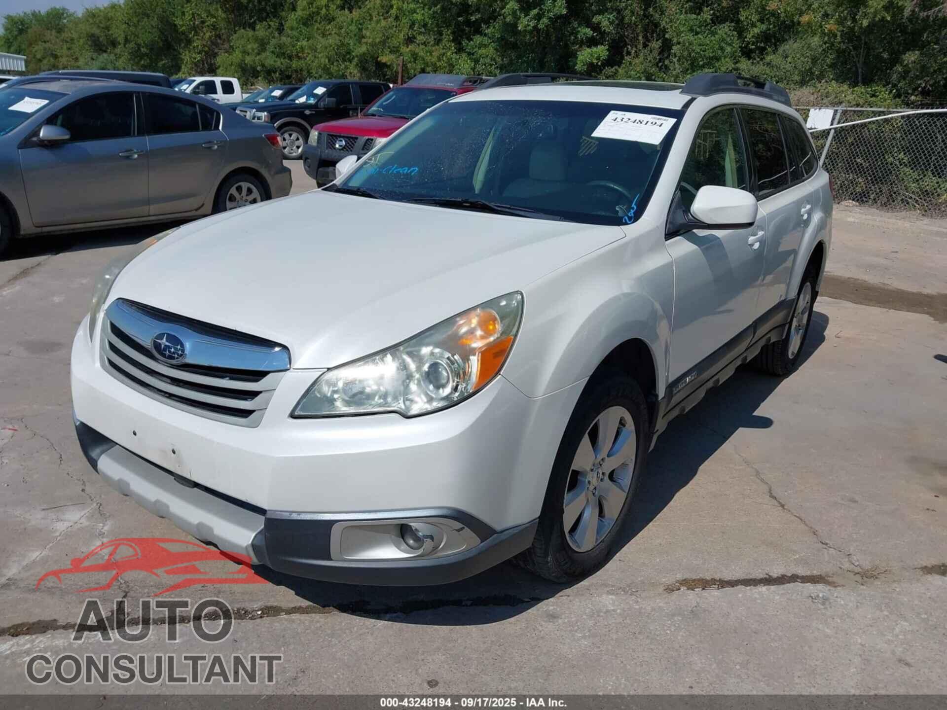 2012 Subaru Outback Mileagenull