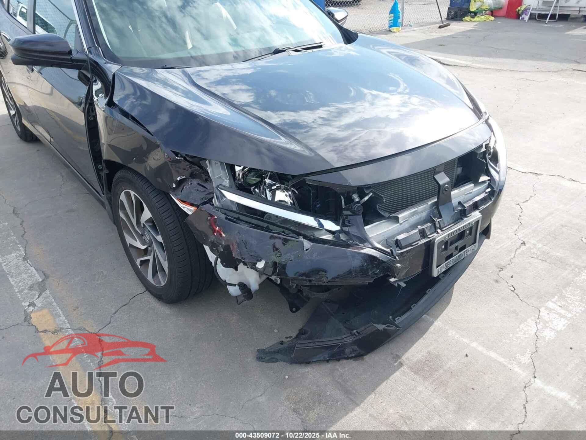 HONDA CIVIC 2017 - 19XFC2F72HE216369