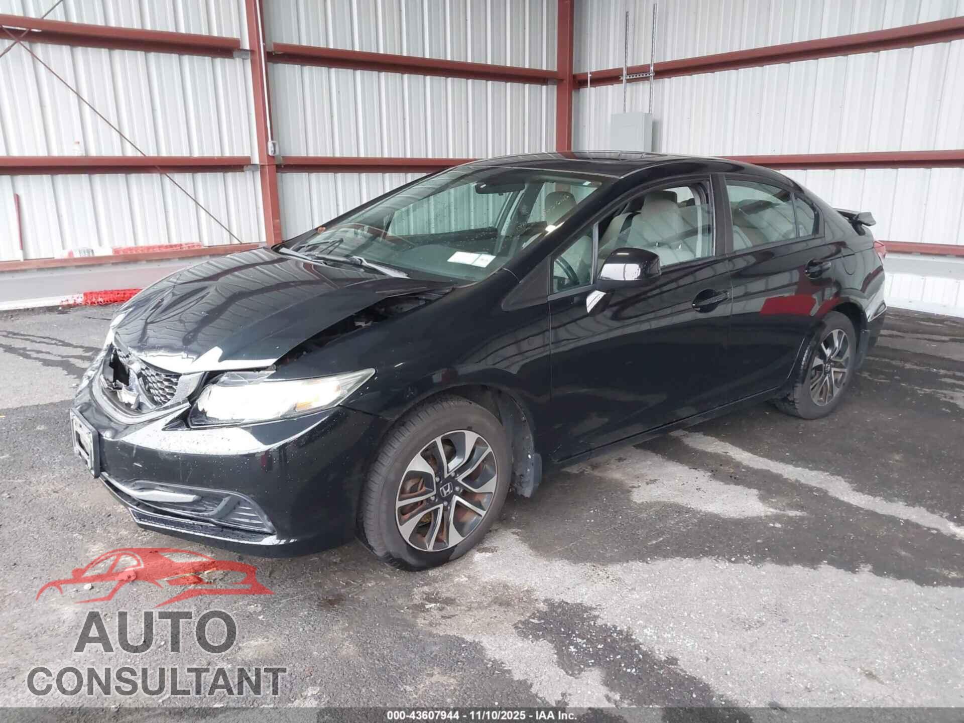 HONDA CIVIC 2013 - 19XFB2F88DE288747