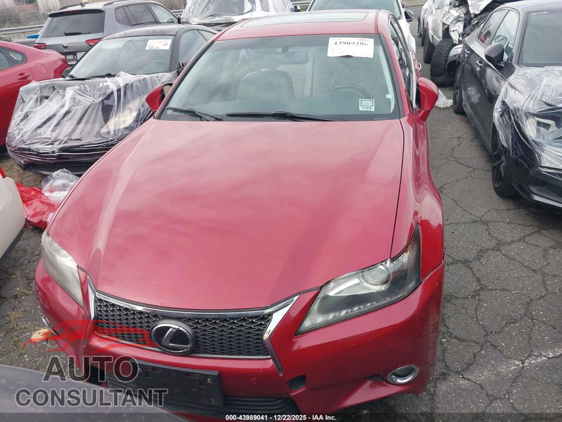 LEXUS GS 350 2013 - JTHBE1BL2D5006364