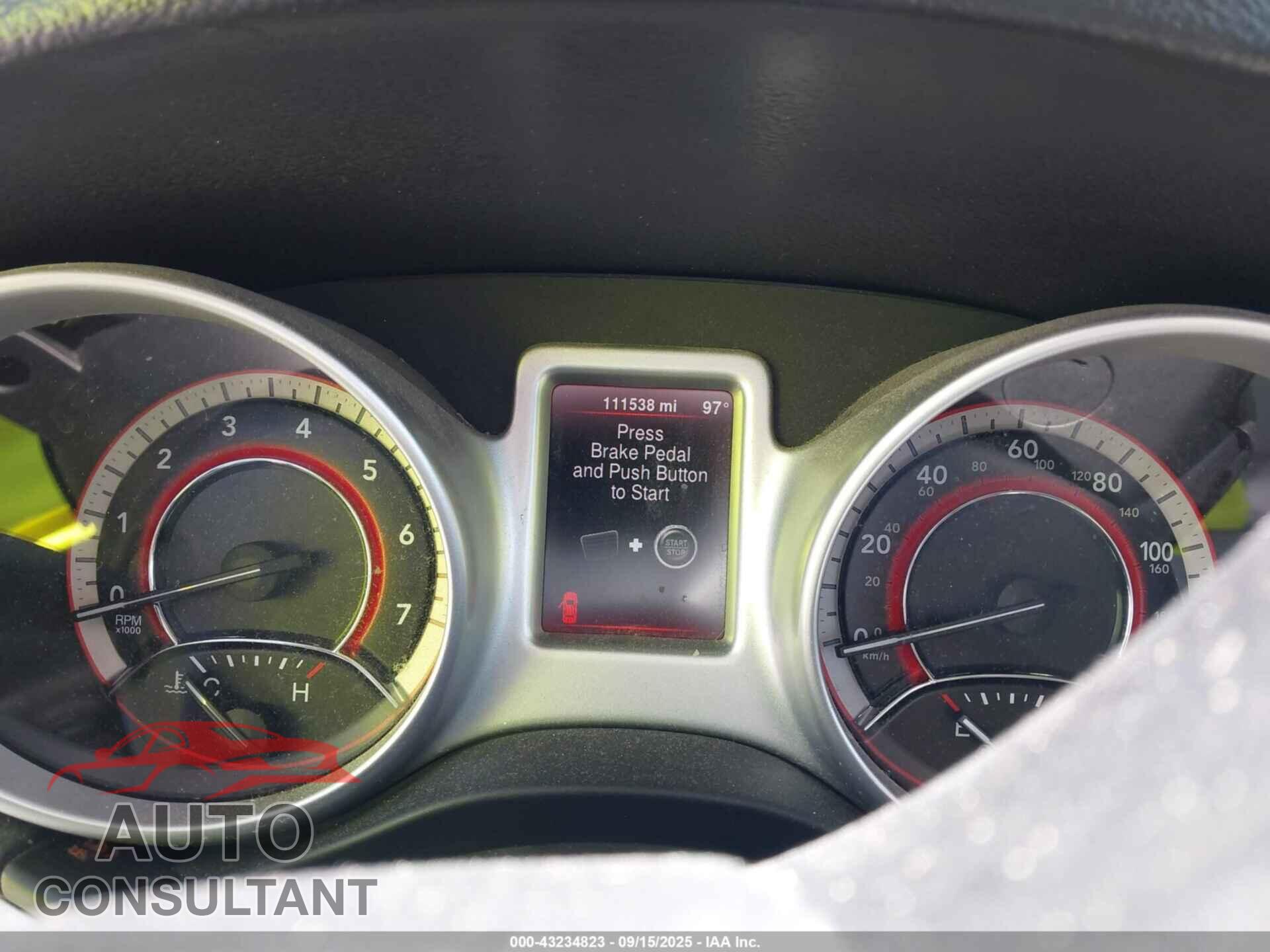 DODGE JOURNEY 2015 - 3C4PDDBGXFT554680