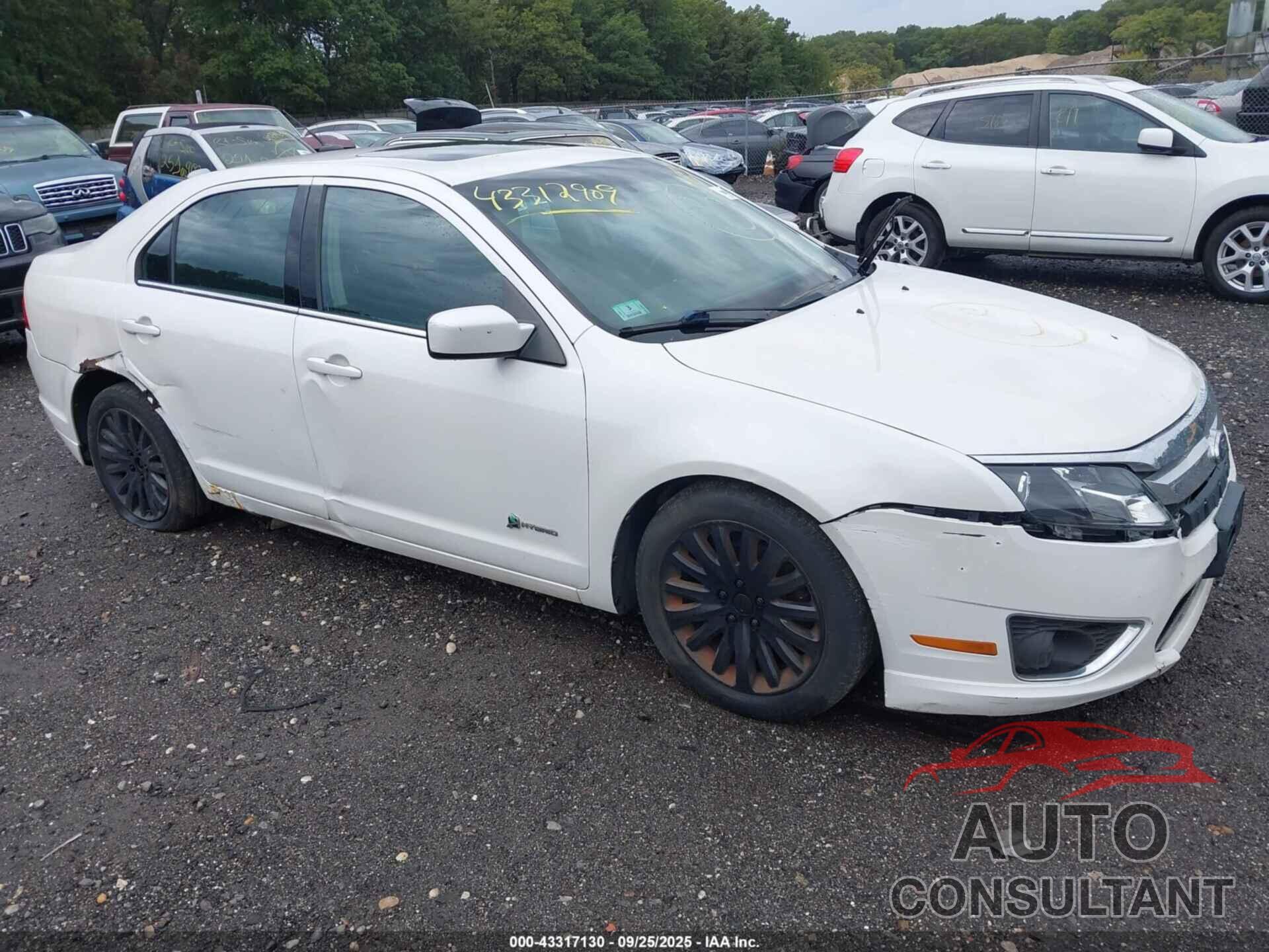 FORD FUSION 2010 - 3FADP0L30AR295336