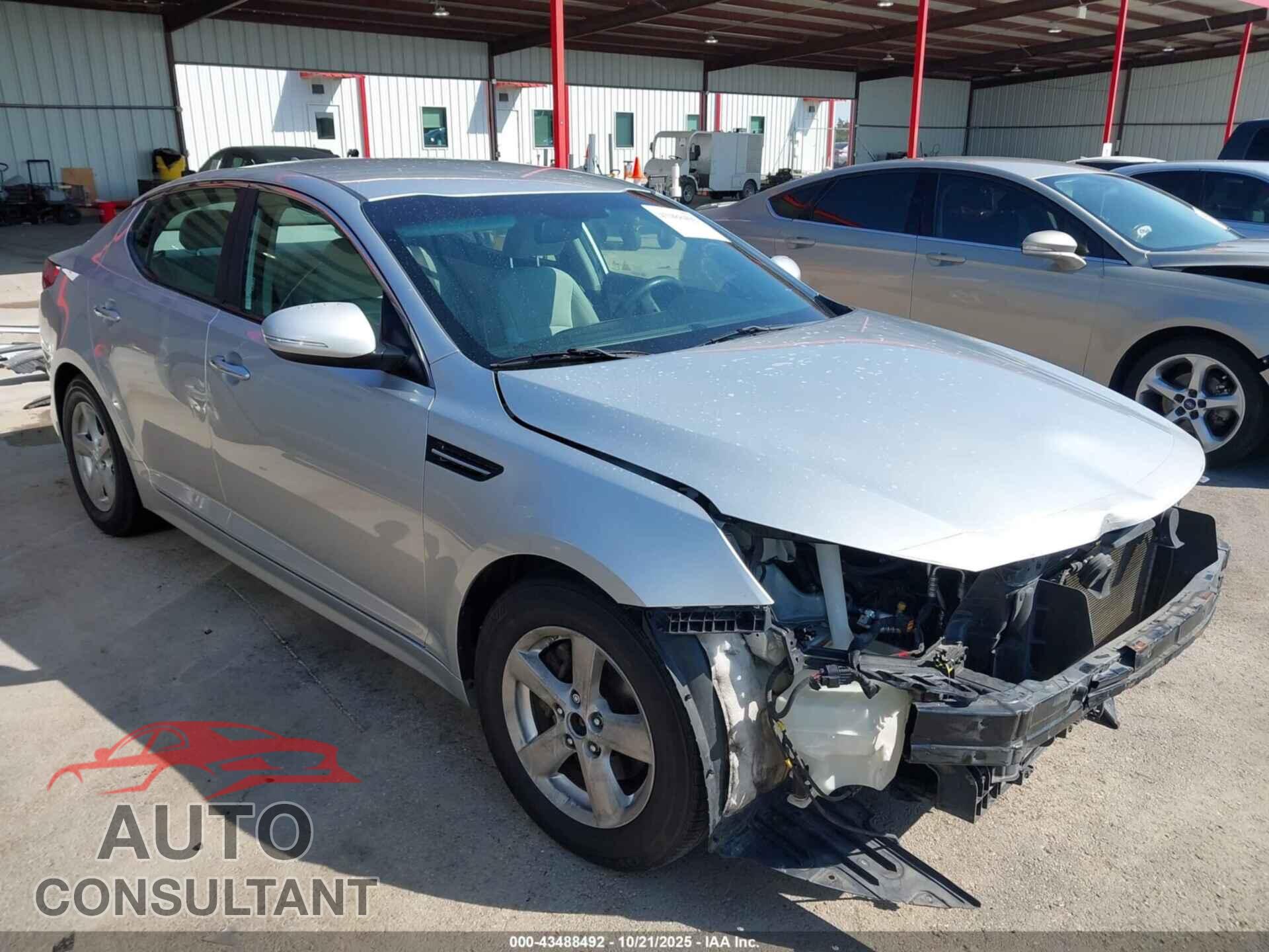 KIA OPTIMA 2014 - KNAGM4A7XE5464281
