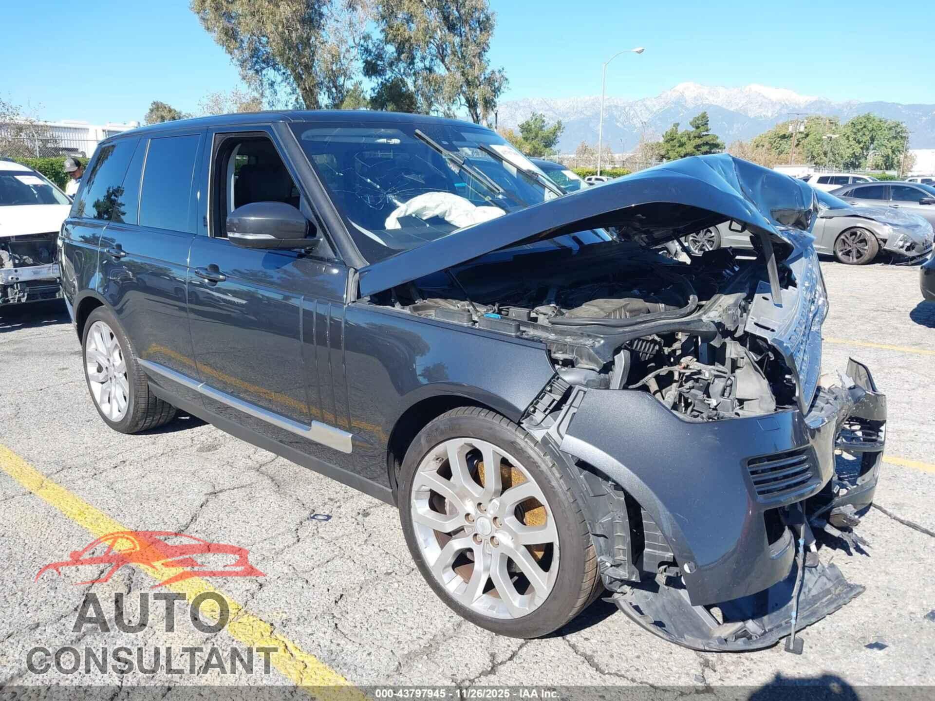 LAND ROVER RANGE ROVER 2016 - SALGS2EF0GA299018