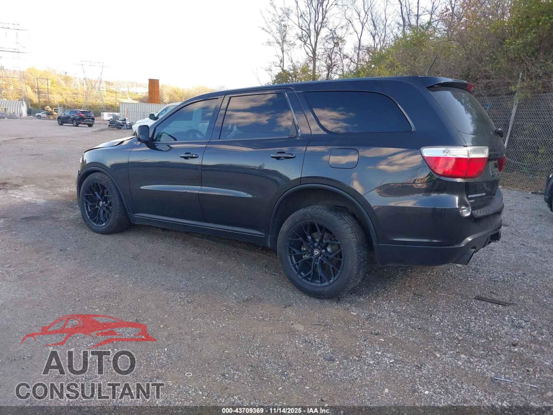 DODGE DURANGO 2012 - 1C4SDJFT4CC363280