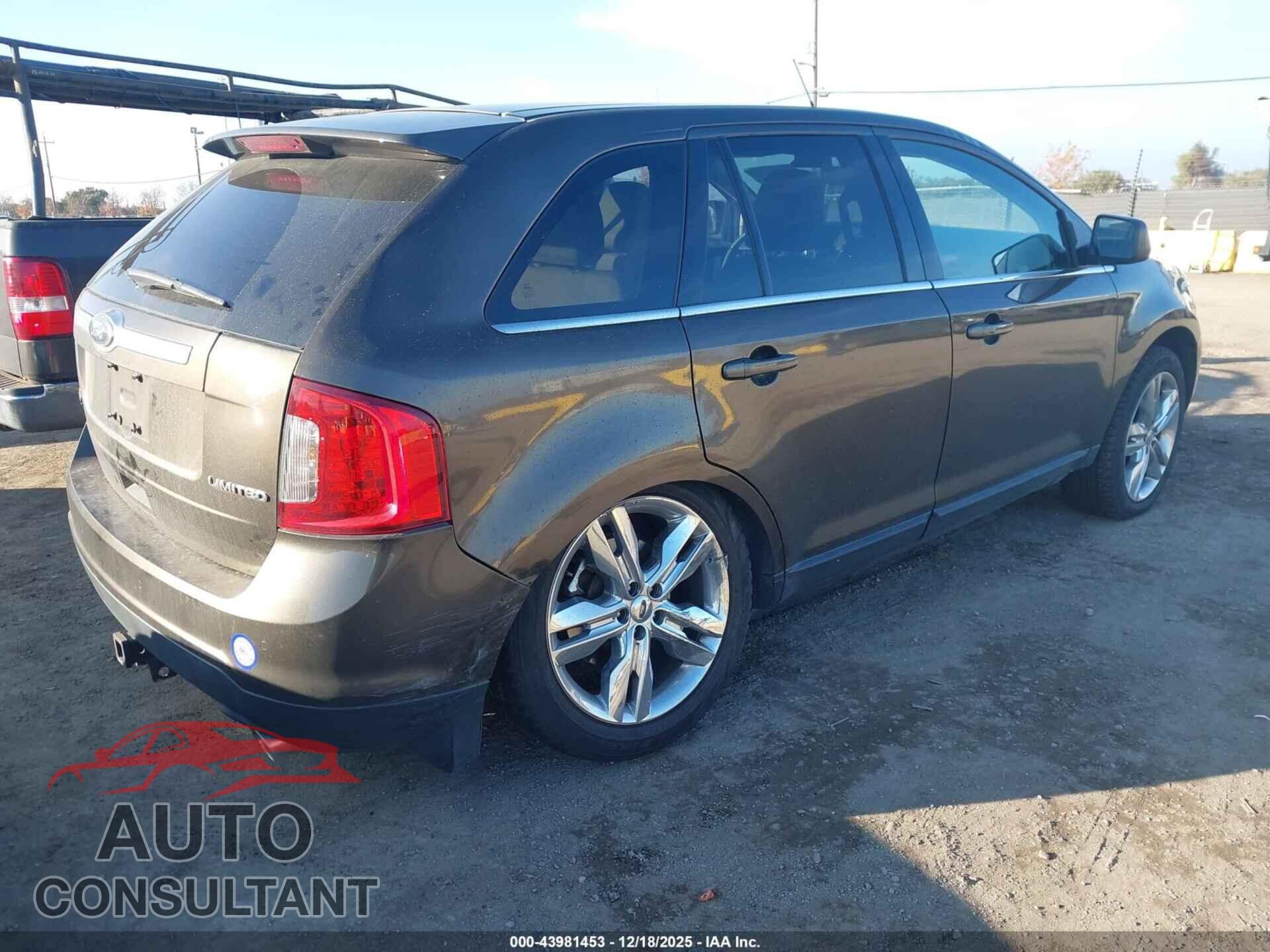 FORD EDGE 2011 - 2FMDK3KC4BBA31625