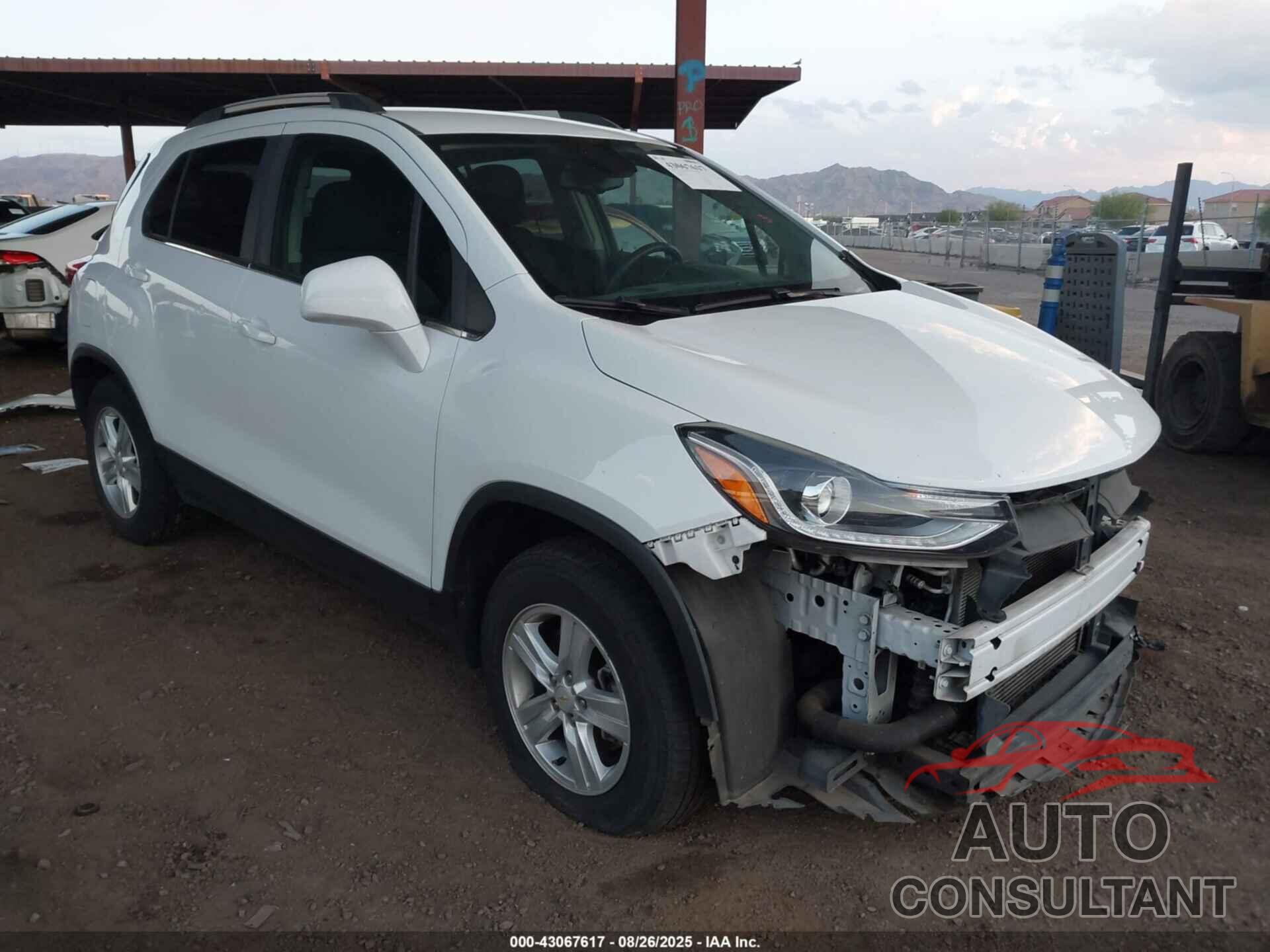 CHEVROLET TRAX 2020 - KL7CJPSB9LB325785