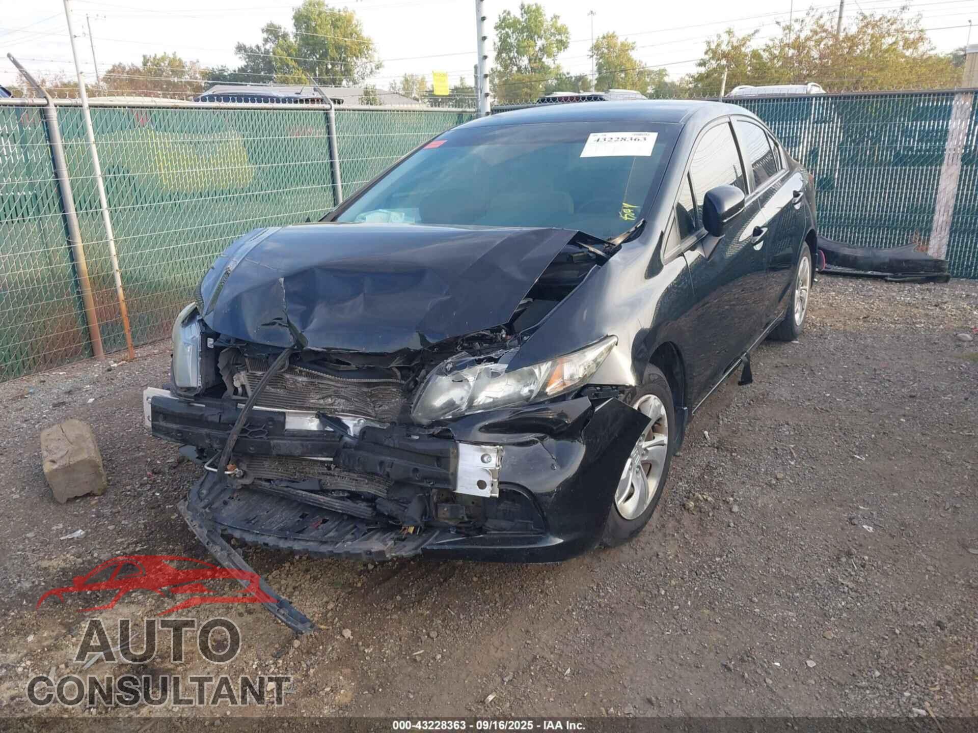 HONDA CIVIC 2015 - 19XFB2F59FE027510