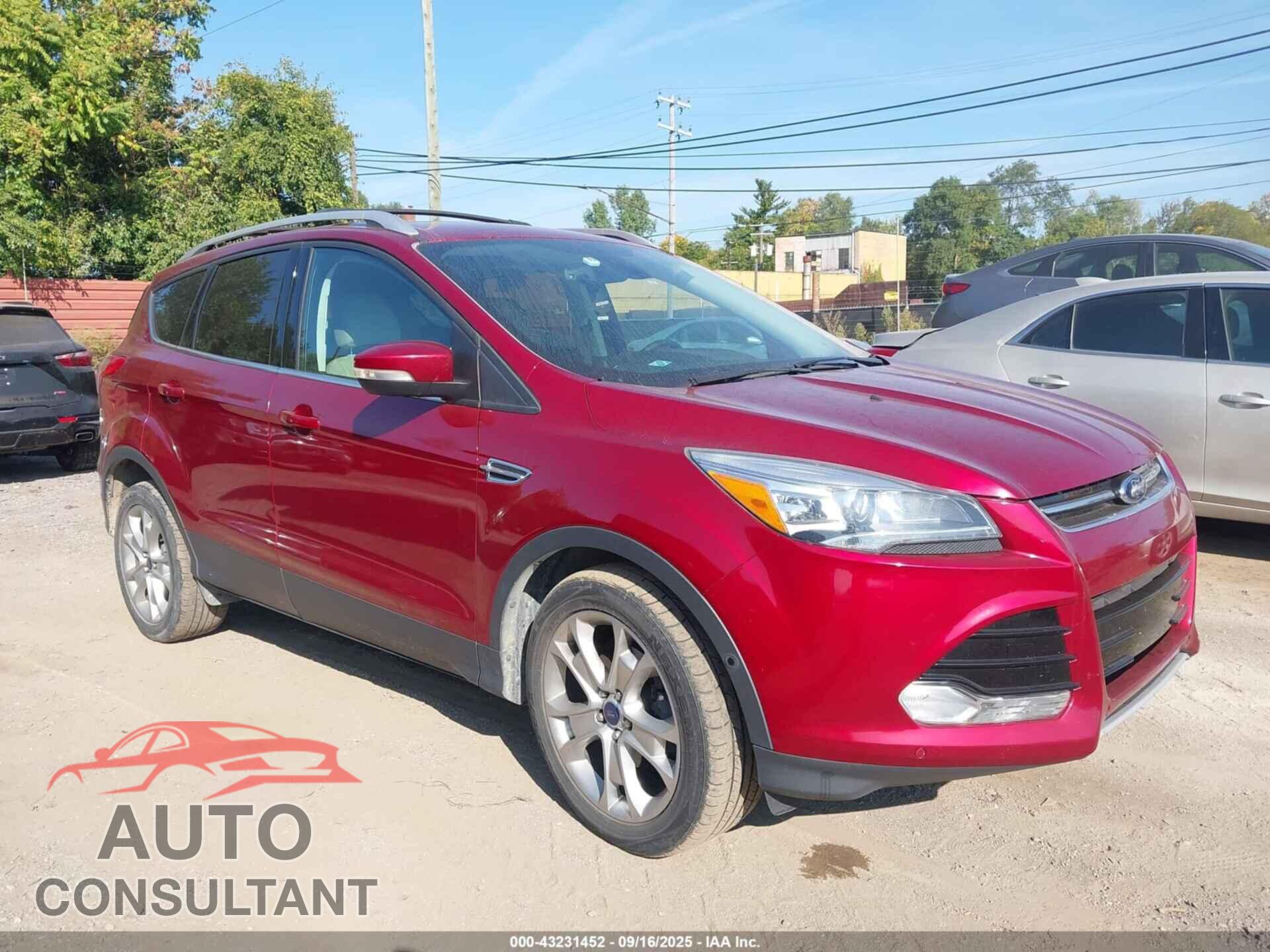 FORD ESCAPE 2014 - 1FMCU0JX2EUC28493