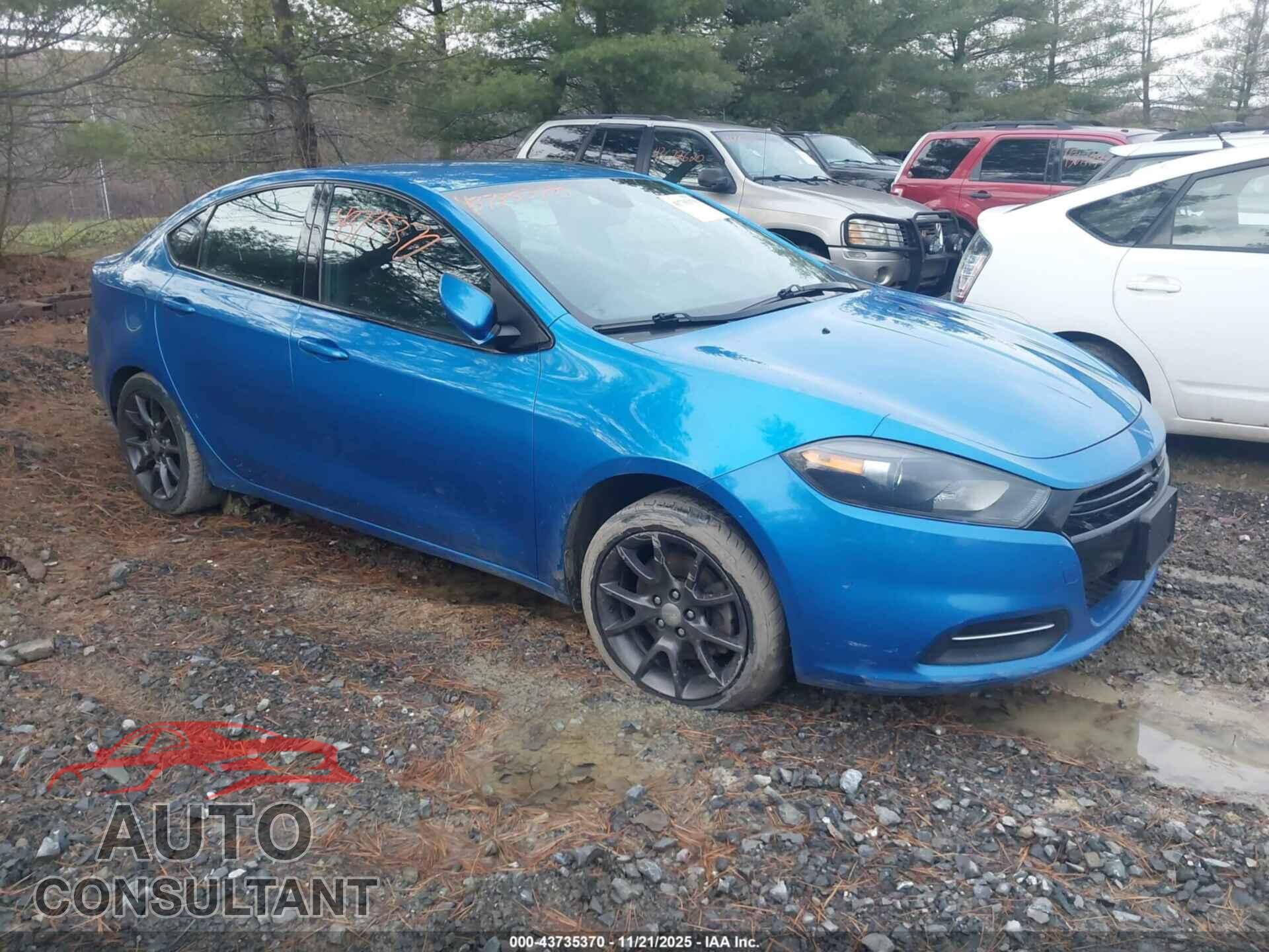 DODGE DART 2015 - 1C3CDFAA1FD368849