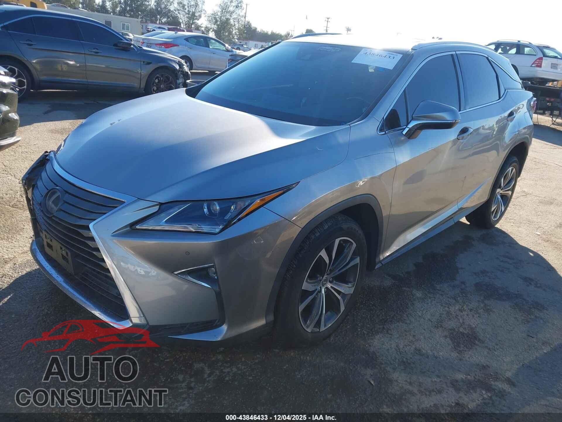 LEXUS RX 350 2017 - 2T2ZZMCAXHC091123