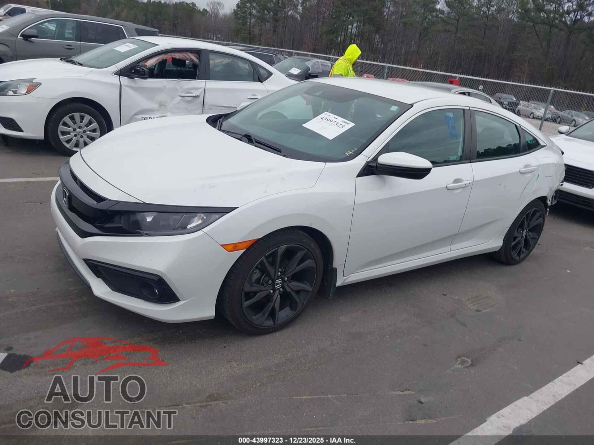HONDA CIVIC 2019 - 2HGFC2E87KH538450