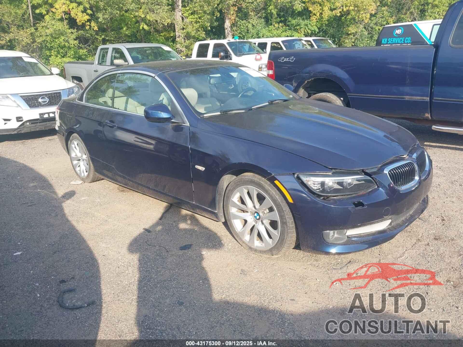 BMW 328I 2011 - WBADW3C57BE541980