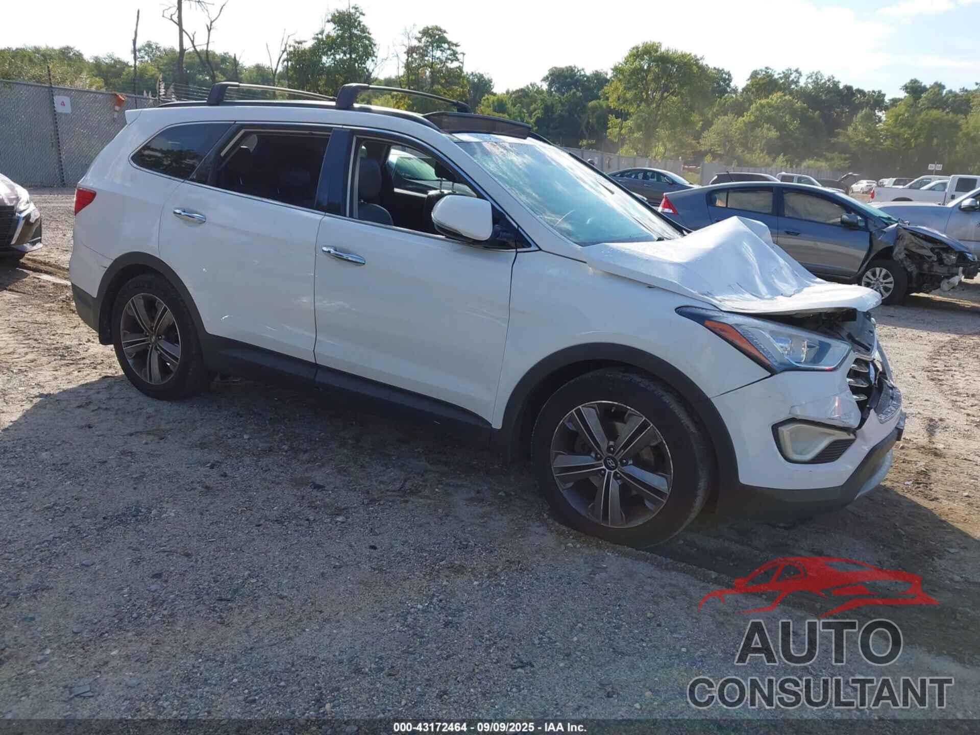 HYUNDAI SANTA FE 2015 - KM8SRDHFXFU122229