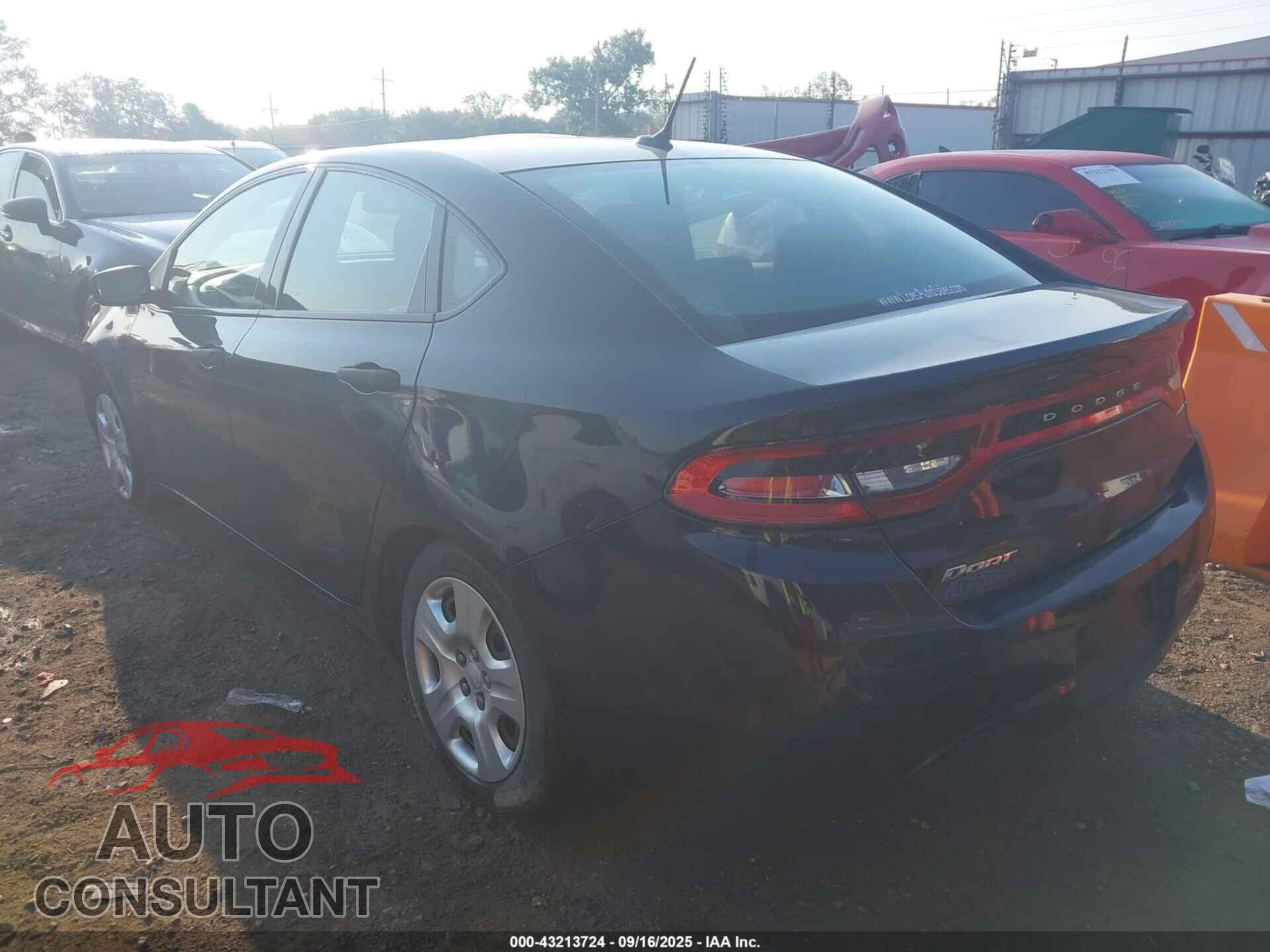 DODGE DART 2013 - 1C3CDFAA0DD127636