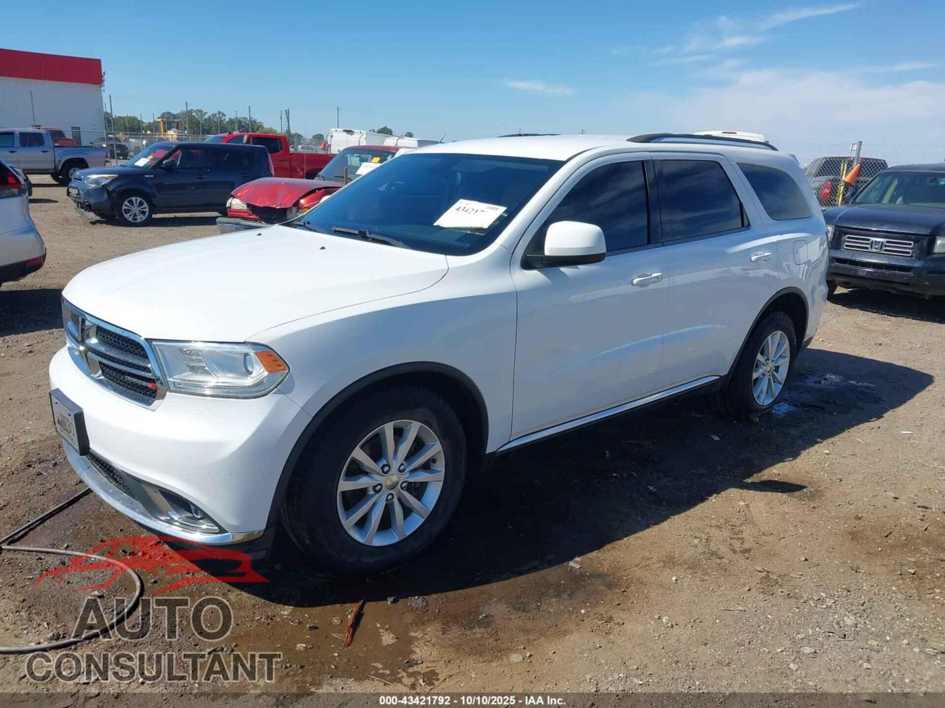 DODGE DURANGO 2015 - 1C4RDHAG3FC809568