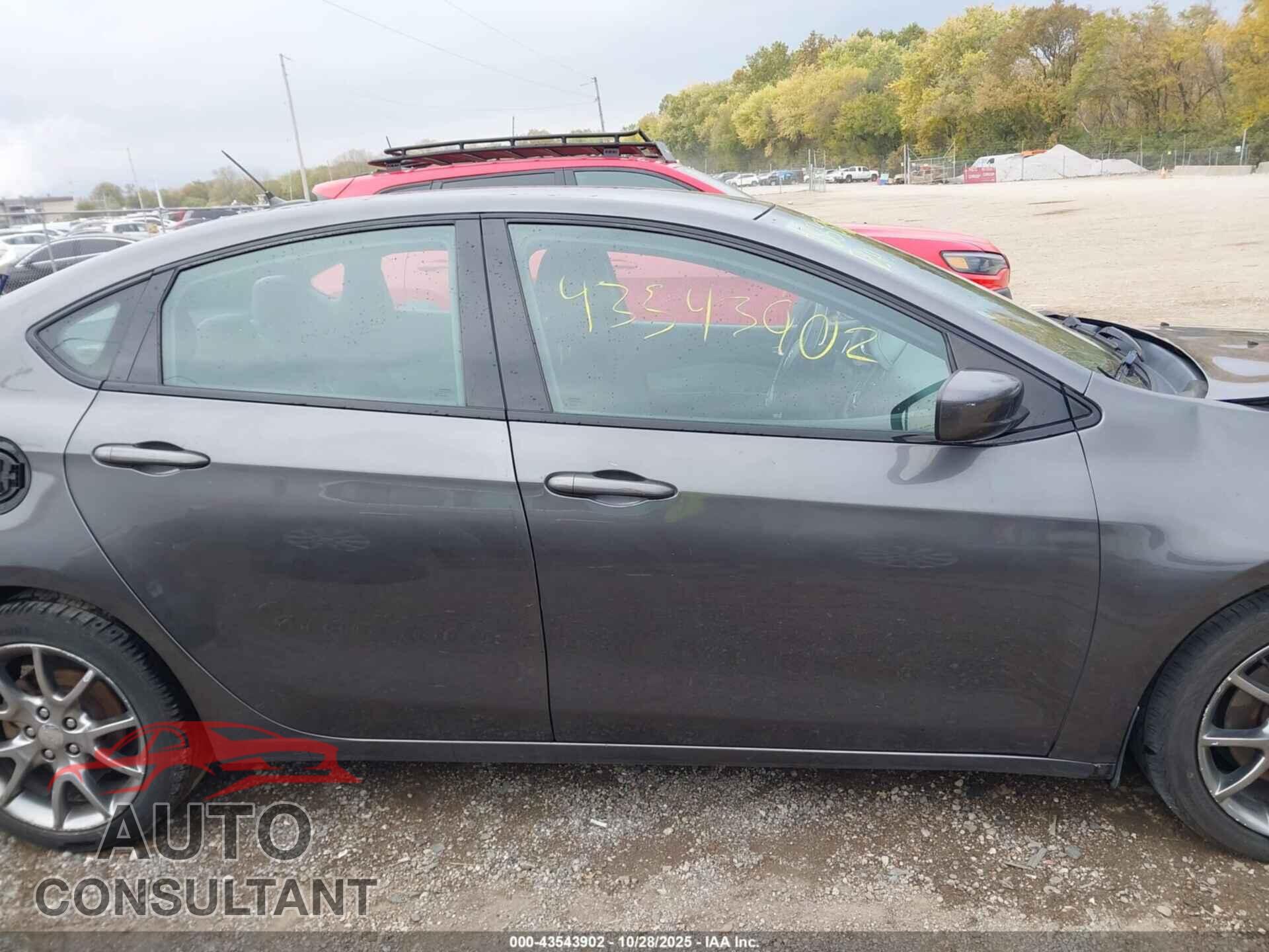 DODGE DART 2014 - 1C3CDFBB6ED743771