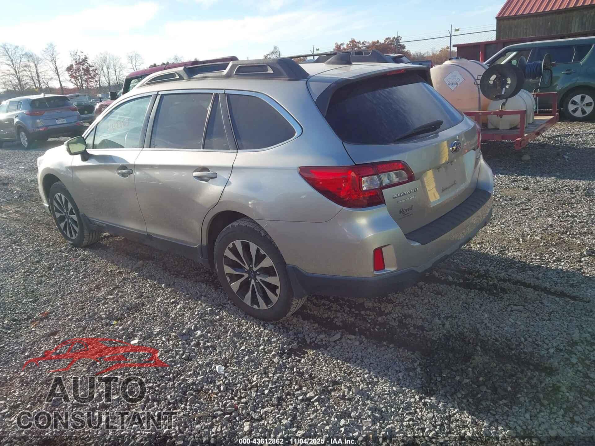 SUBARU OUTBACK 2017 - 4S4BSAKC0H3394492