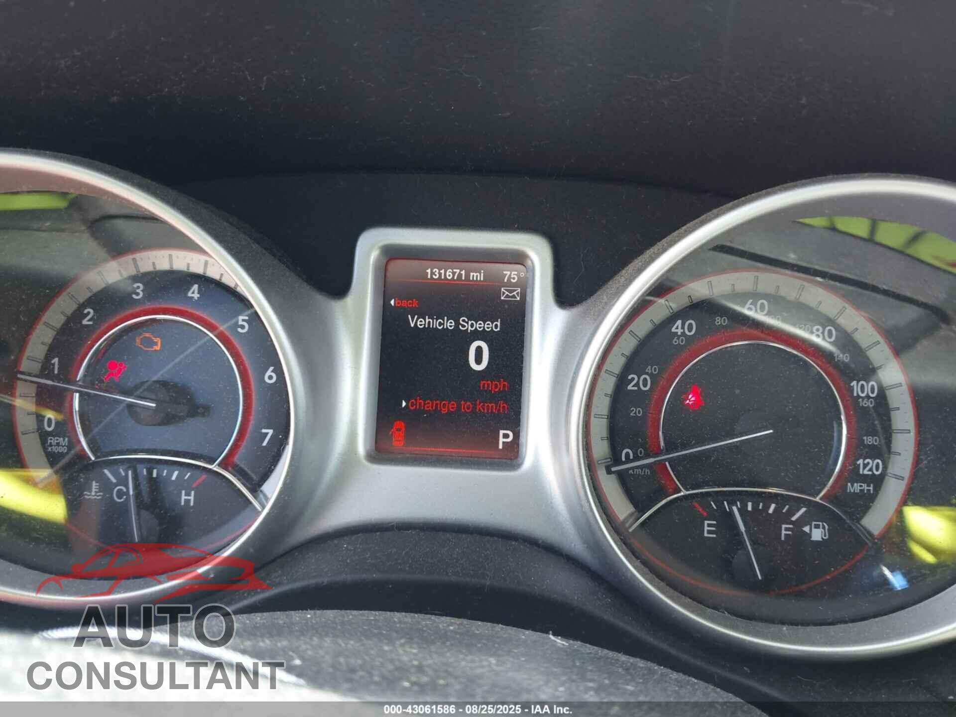 DODGE JOURNEY 2015 - 3C4PDCAB4FT654791