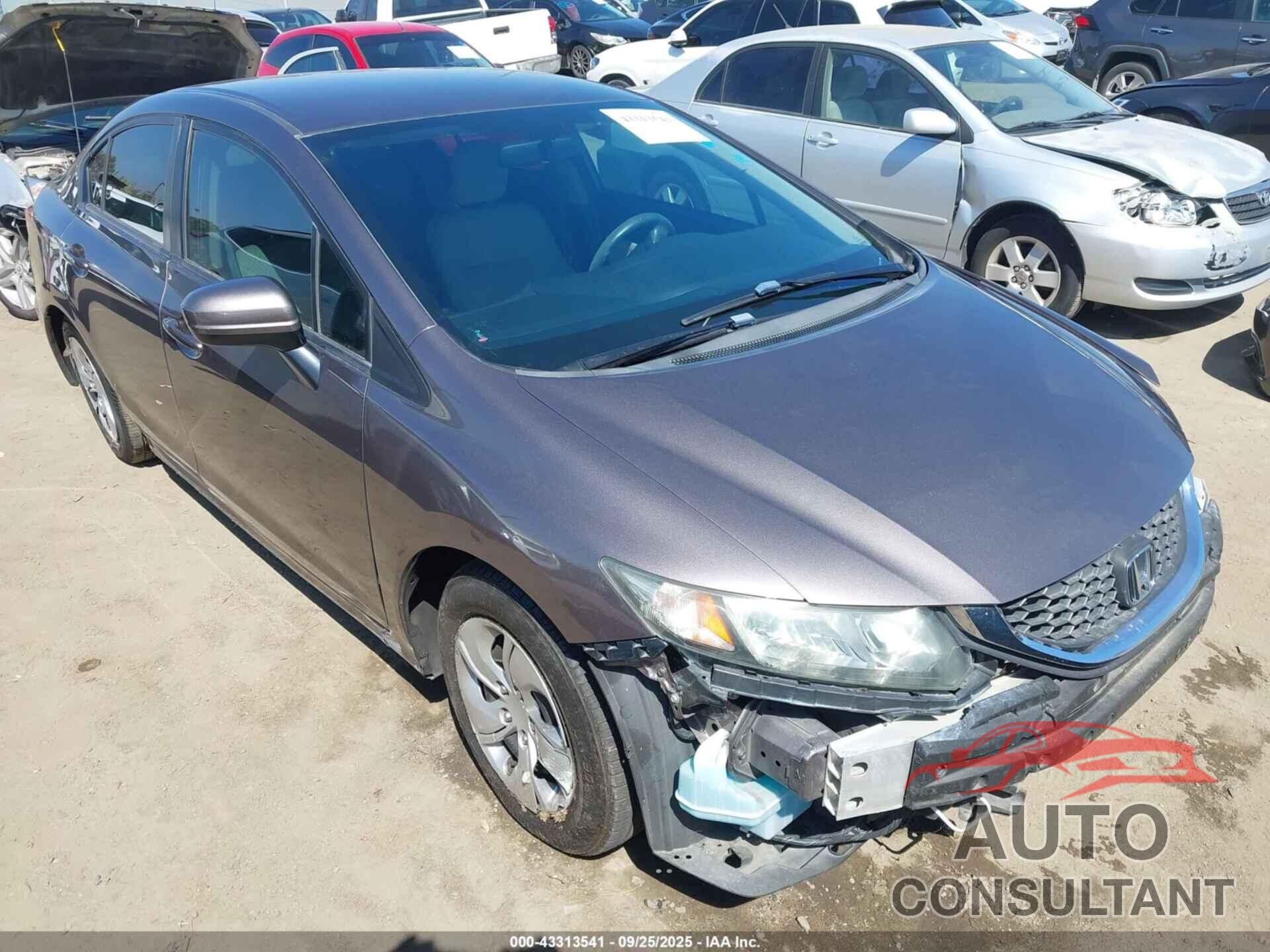 HONDA CIVIC 2015 - 19XFB2F50FE287133