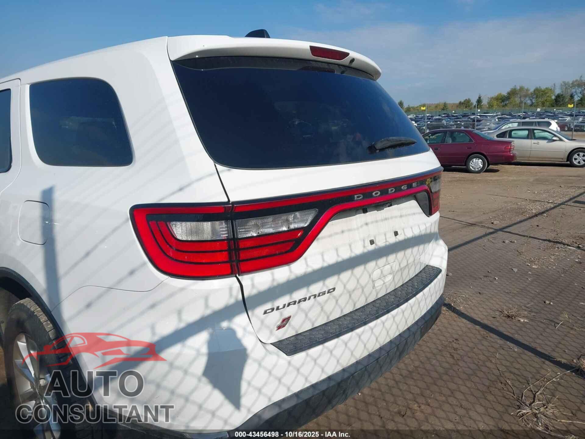 DODGE DURANGO 2018 - 1C4RDJAG1JC456490