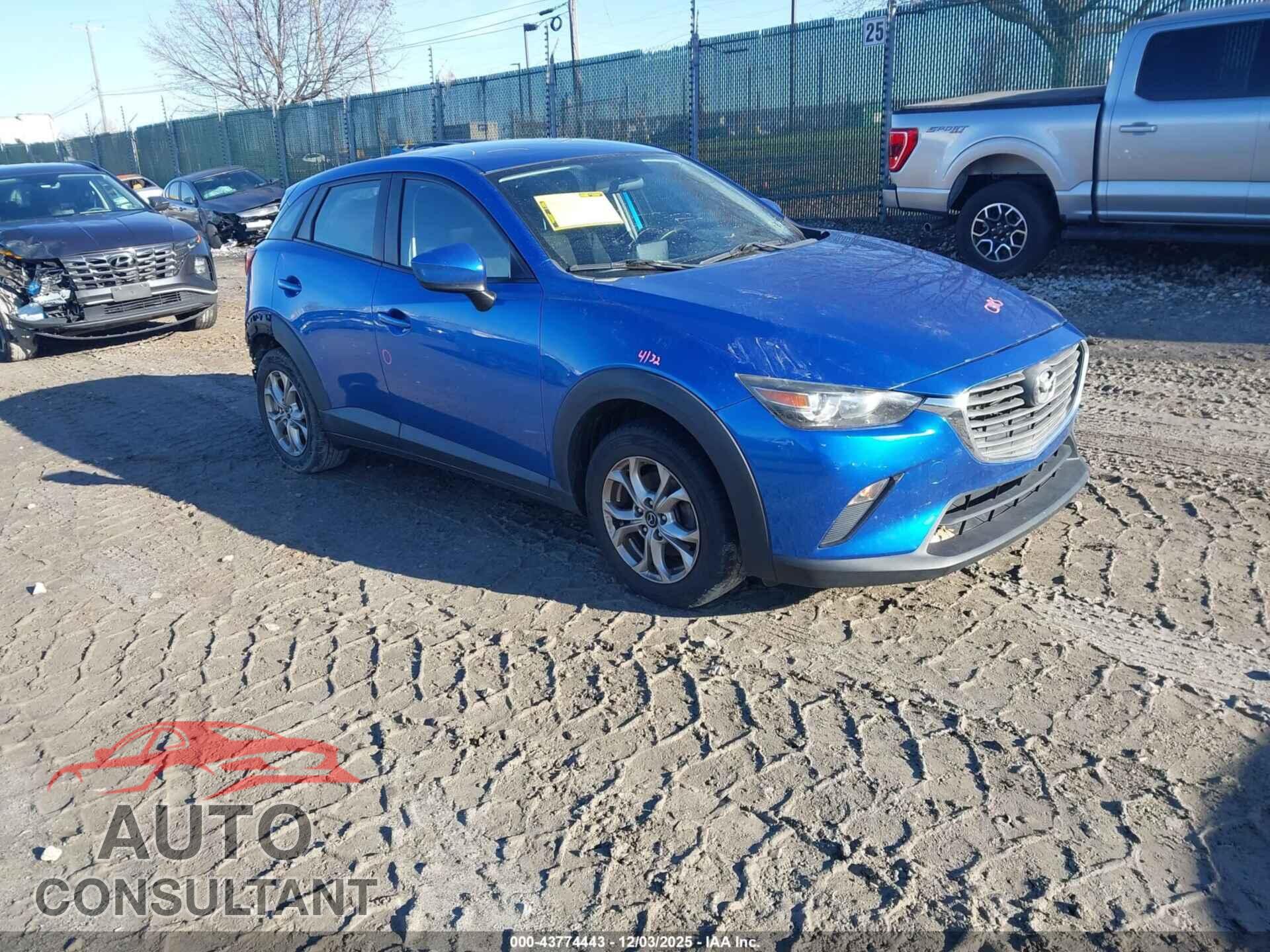 MAZDA CX-3 2017 - JM1DKFB73H0162287
