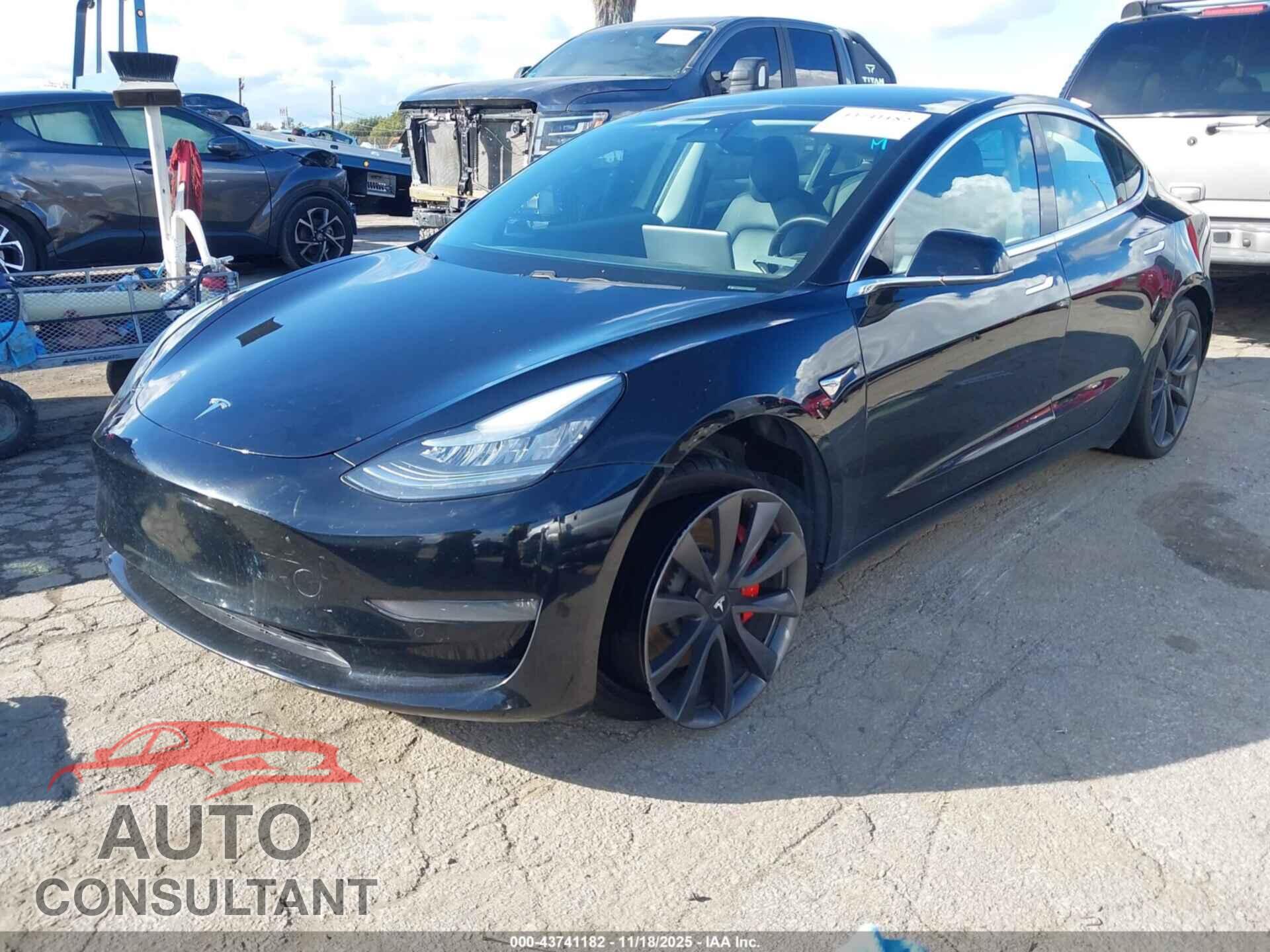 TESLA MODEL 3 2020 - 5YJ3E1EC7LF741937