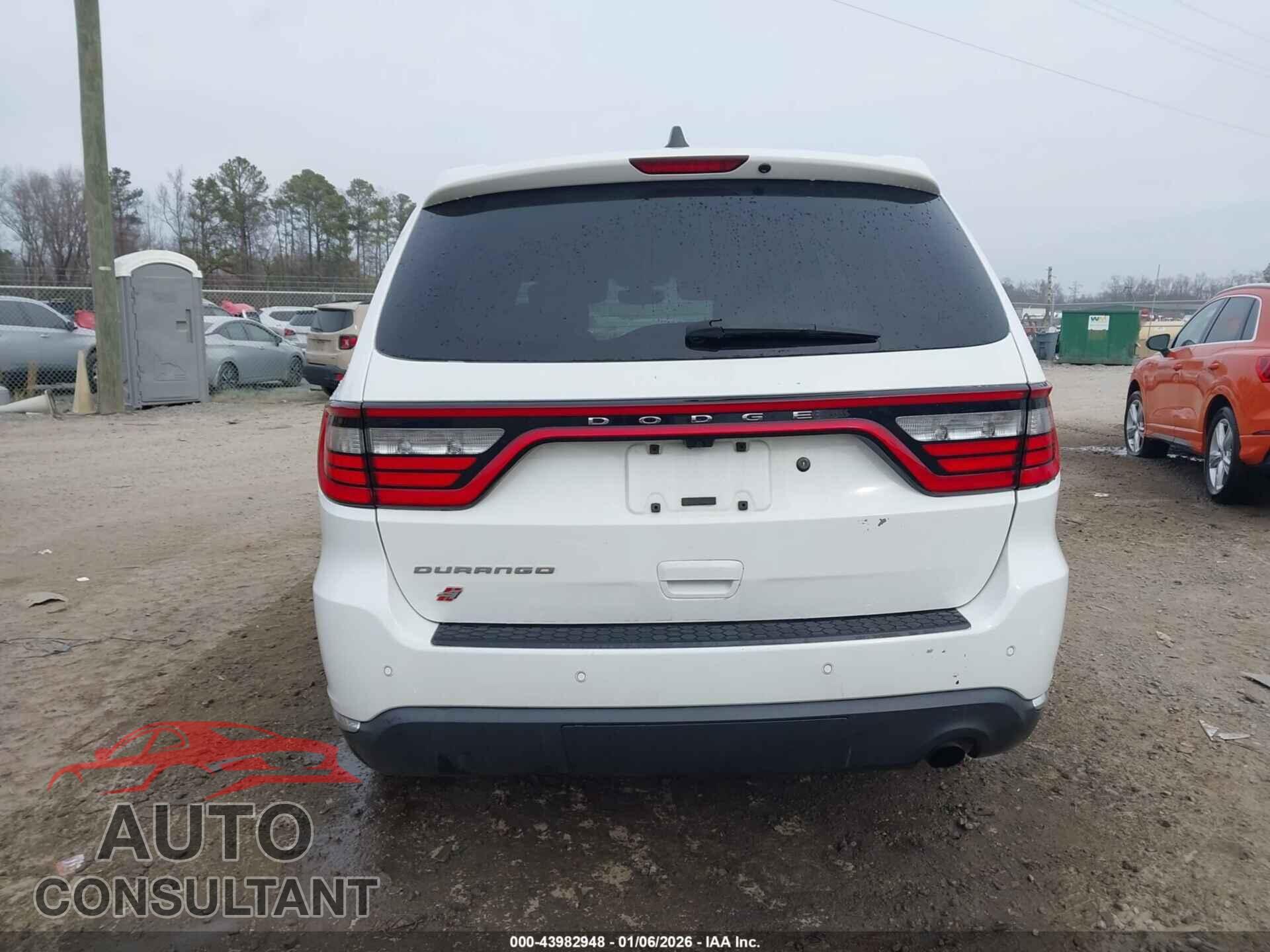 DODGE DURANGO 2020 - 1C4RDJFG1LC205349