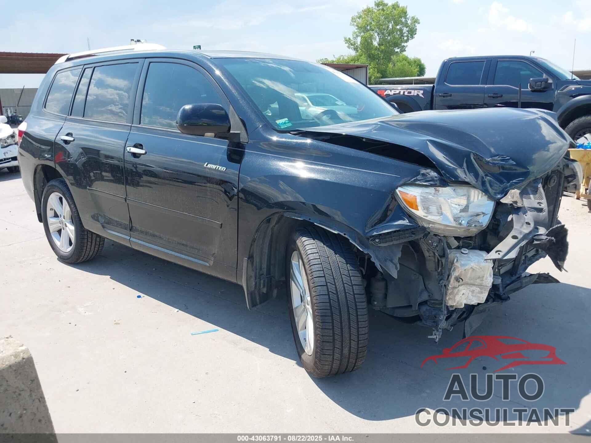 TOYOTA HIGHLANDER 2010 - 5TDYK3EH2AS015224