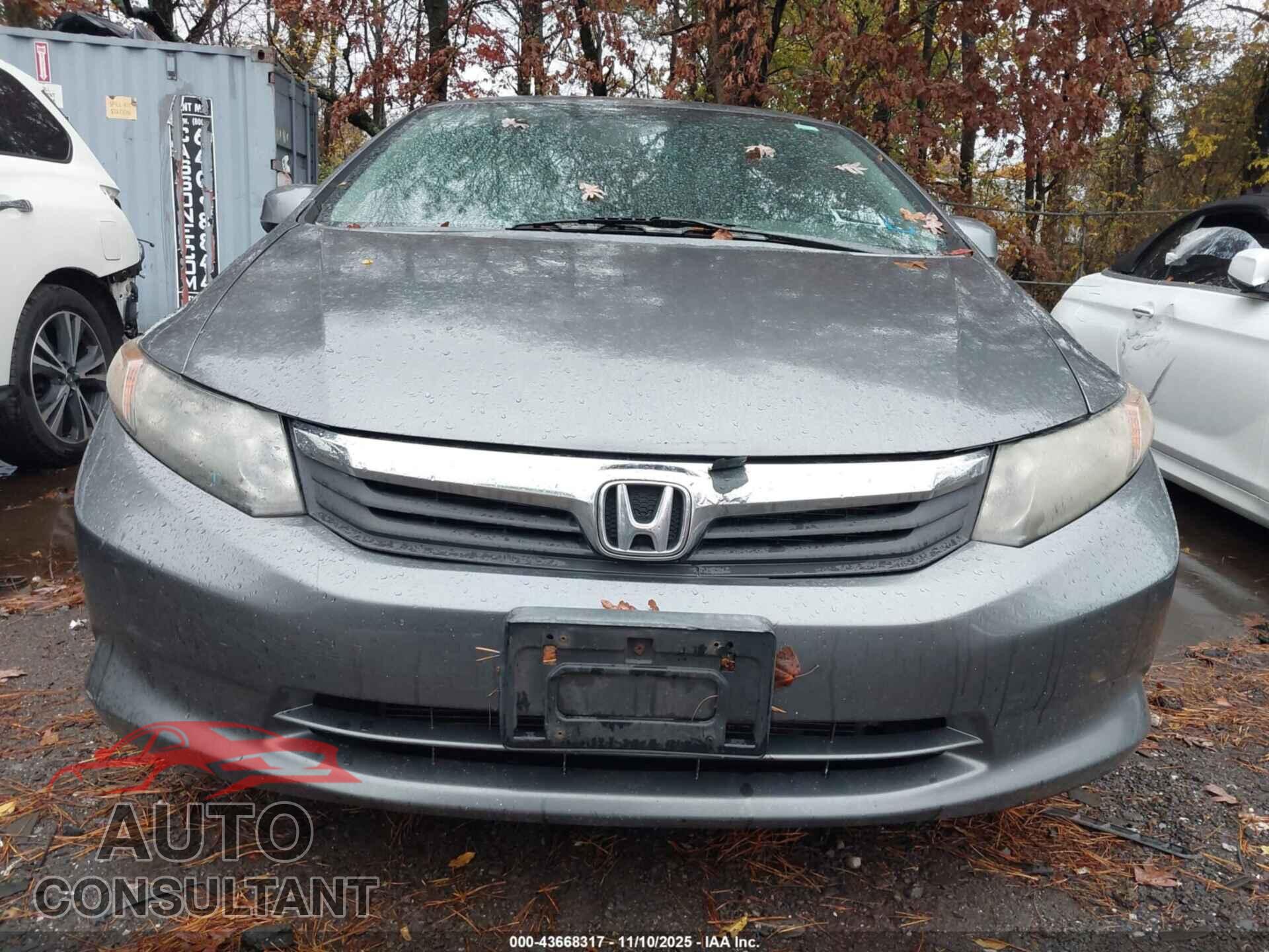 HONDA CIVIC 2012 - 2HGFB2F56CH318855