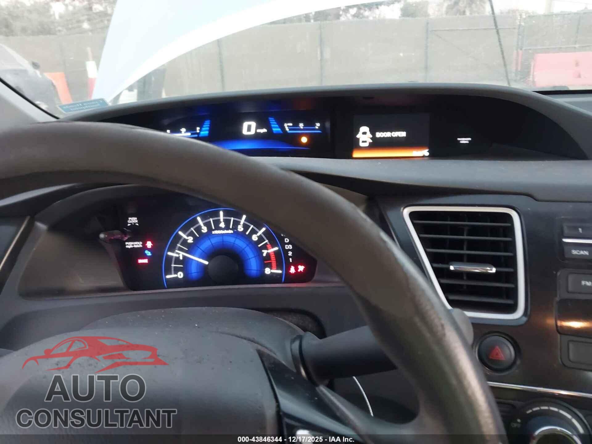 HONDA CIVIC 2013 - 2HGFB2F57DH548518
