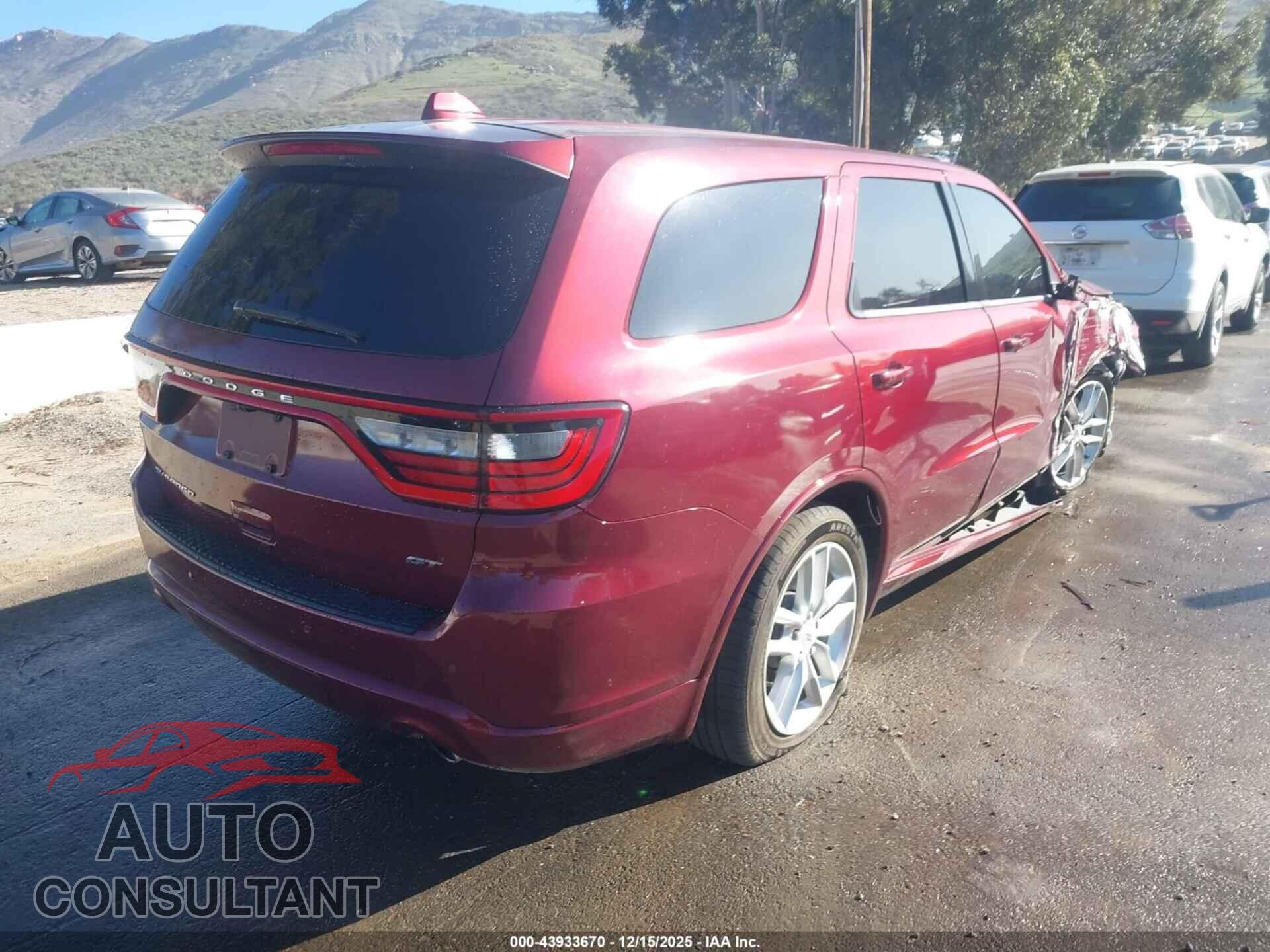 DODGE DURANGO 2021 - 1C4RDHDG6MC544167