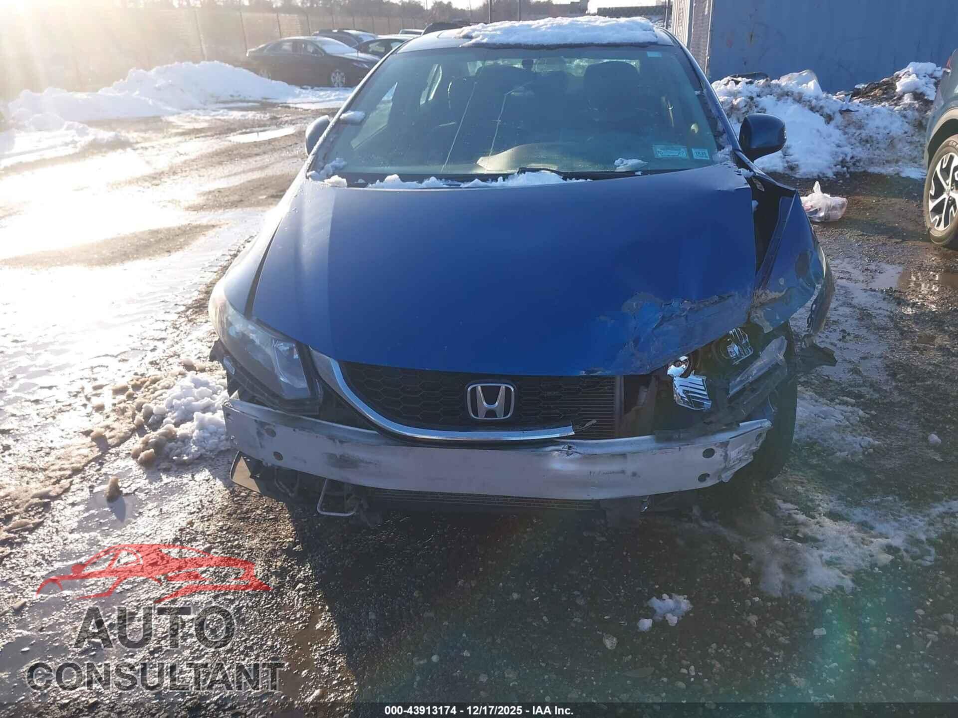 HONDA CIVIC 2013 - 19XFB2F88DE241220
