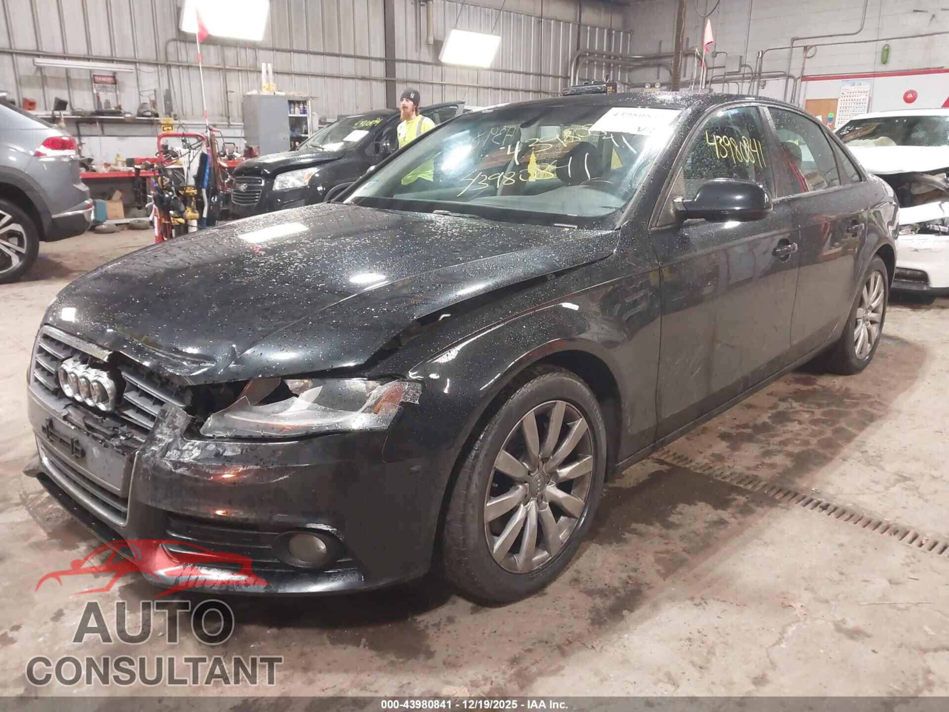 AUDI A4 2012 - WAUAFAFL2CA118444