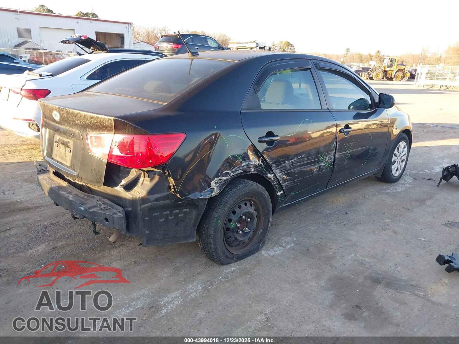 KIA FORTE 2012 - KNAFT4A20C5538355