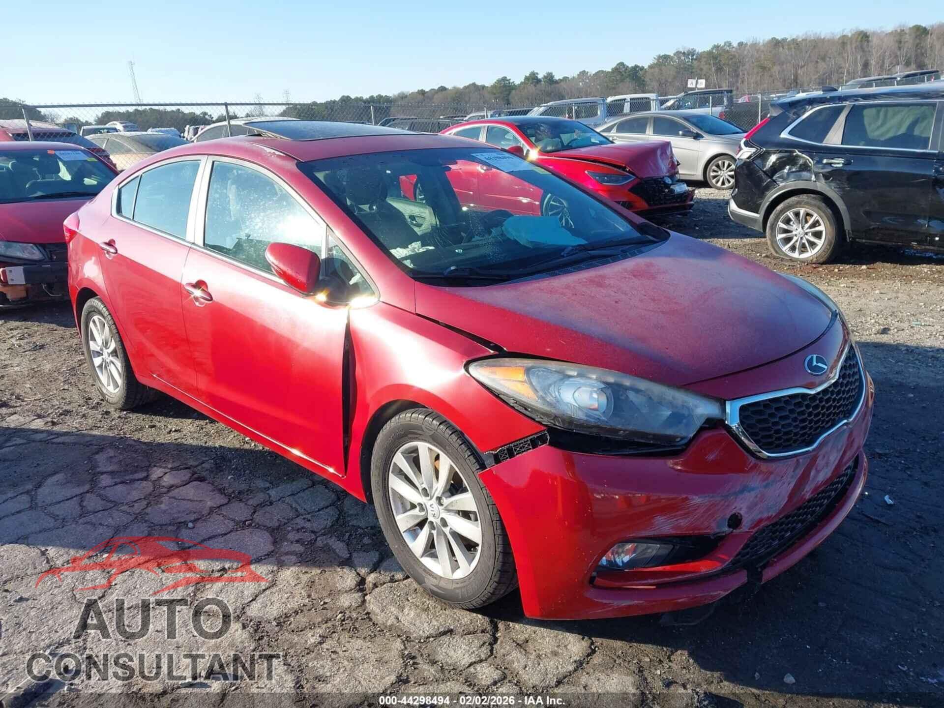 KIA FORTE 2014 - KNAFX4A86E5115419